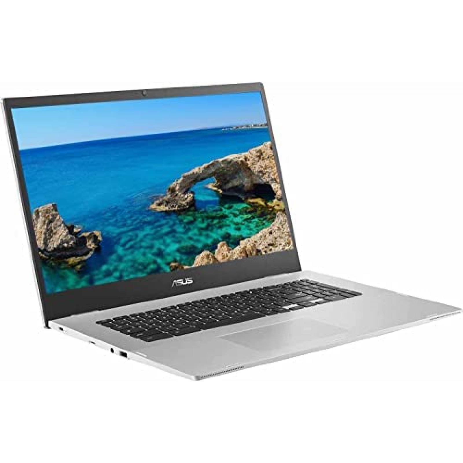 Laptop Chromebook 17.3'' Intel N4500 4GB 32GB Plateado