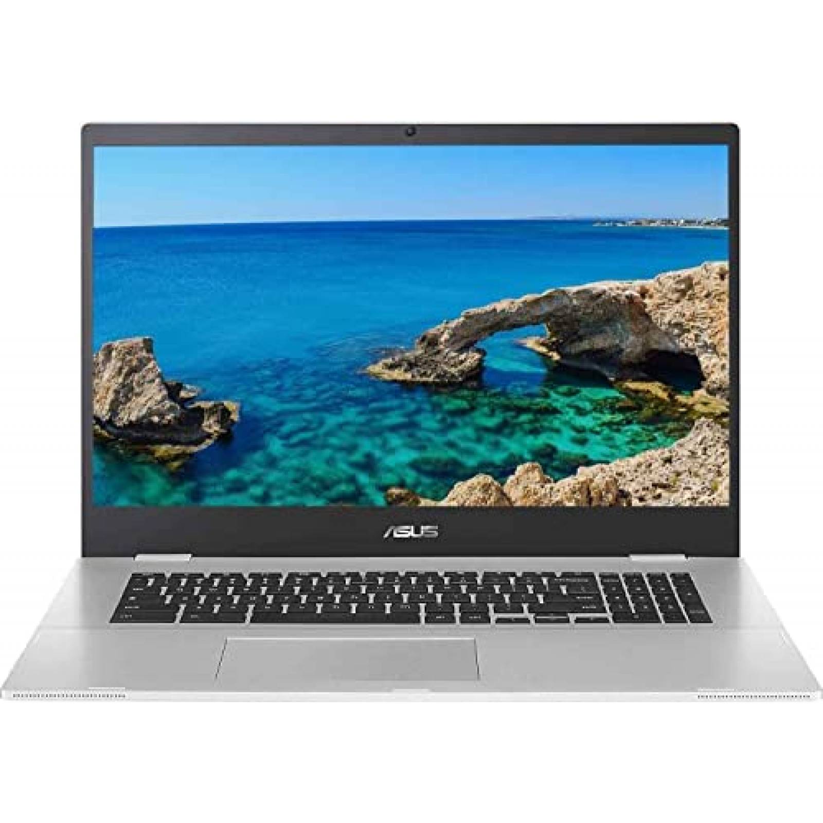 Laptop Chromebook 17.3'' Intel N4500 4GB 32GB Plateado
