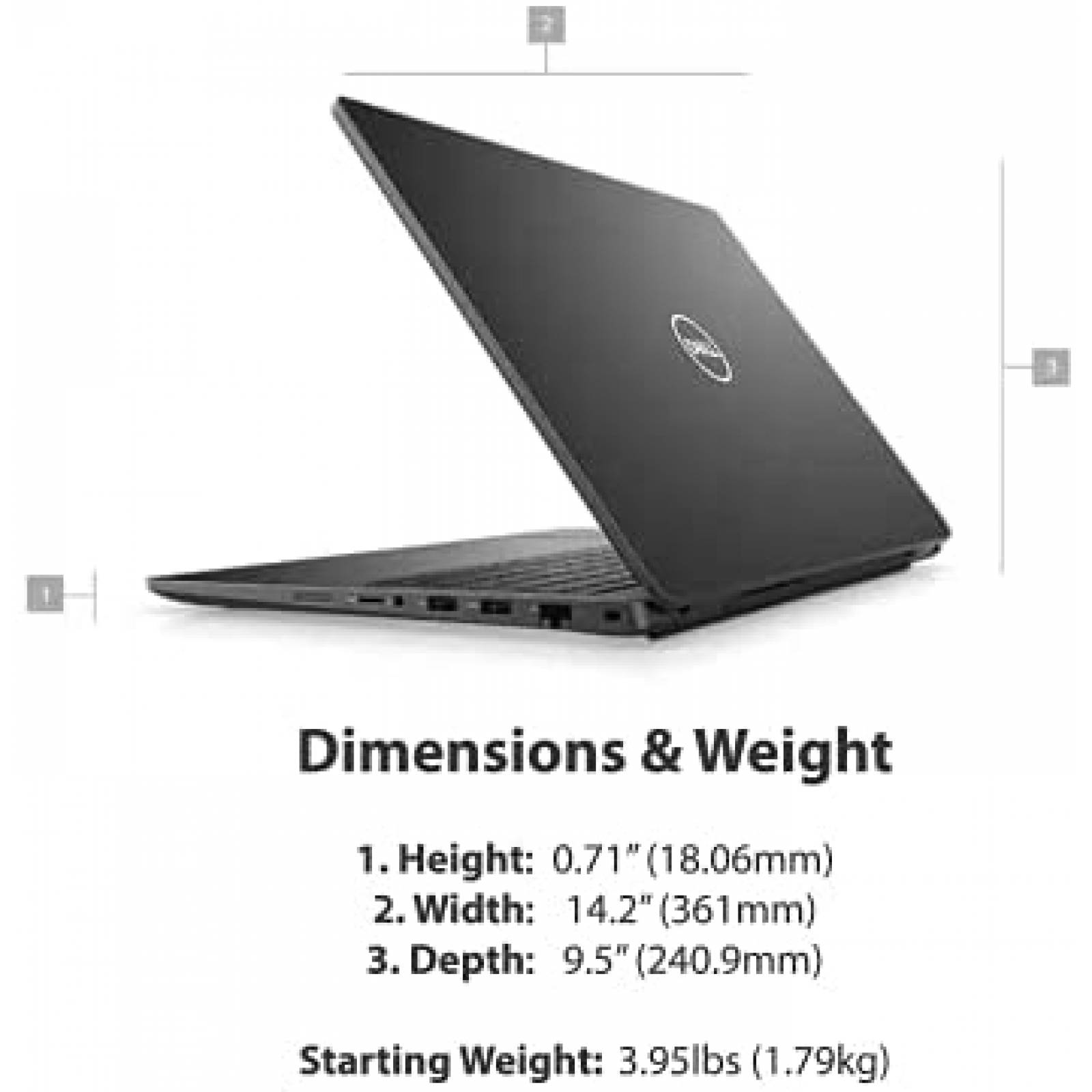 Laptop Dell Latitude 3520 15.6'' i7 16GB RAM 512GB SSD