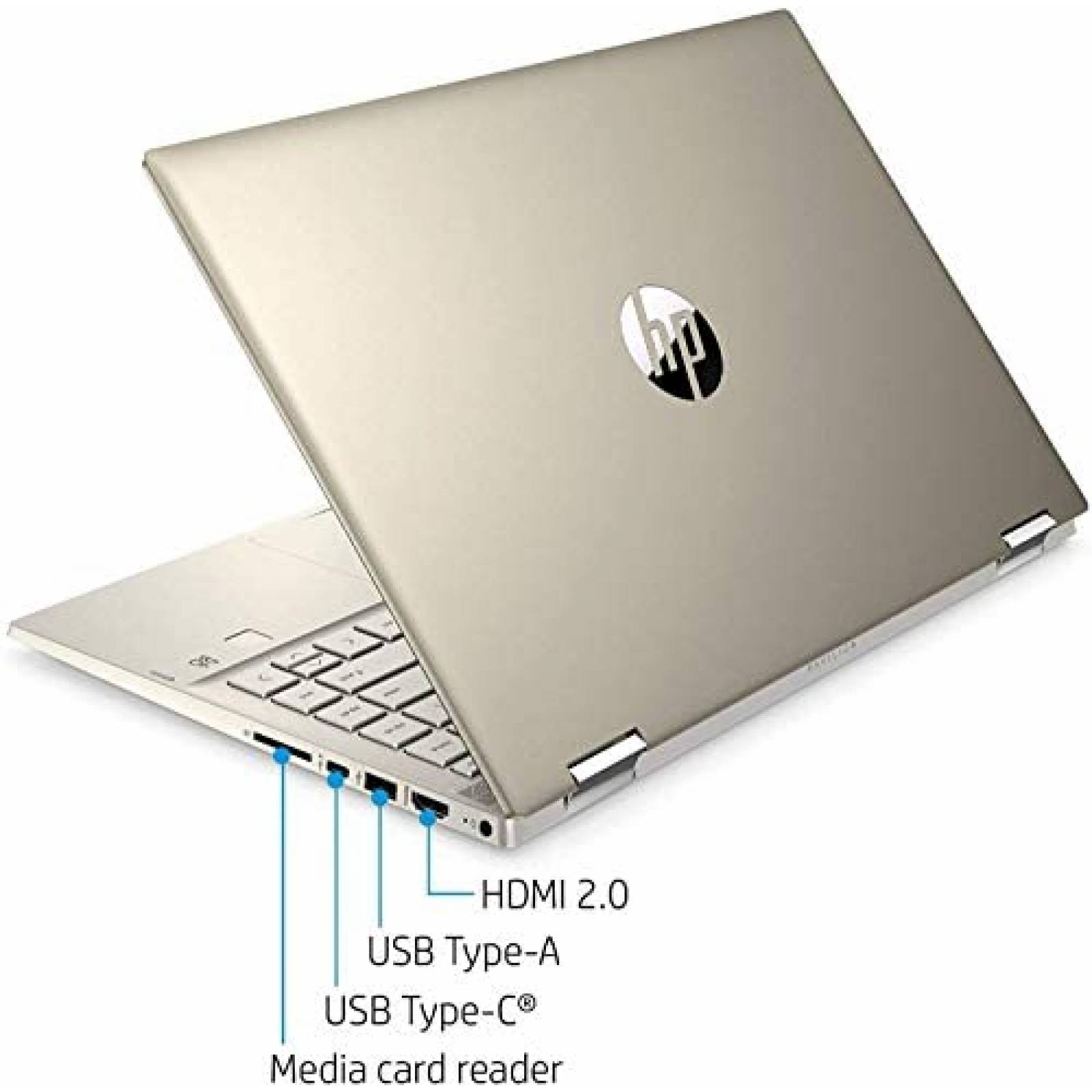 Laptop HP Pavilion X360 Pantalla Tactil 14'' 8GB RAM 256GB