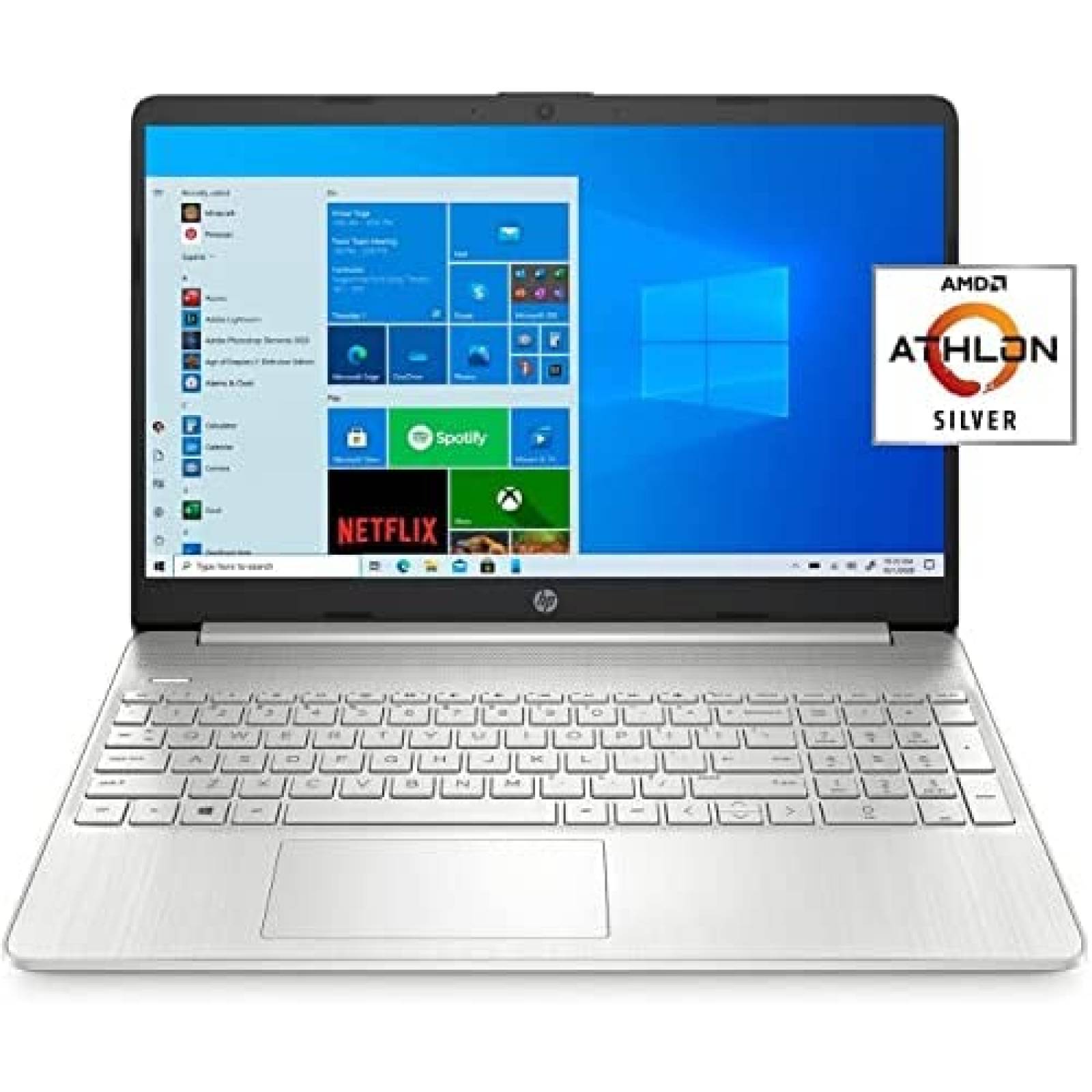 Laptop HP 15.6'' AMD Athlon Silver 3050U 16 GB RAM 512 GB