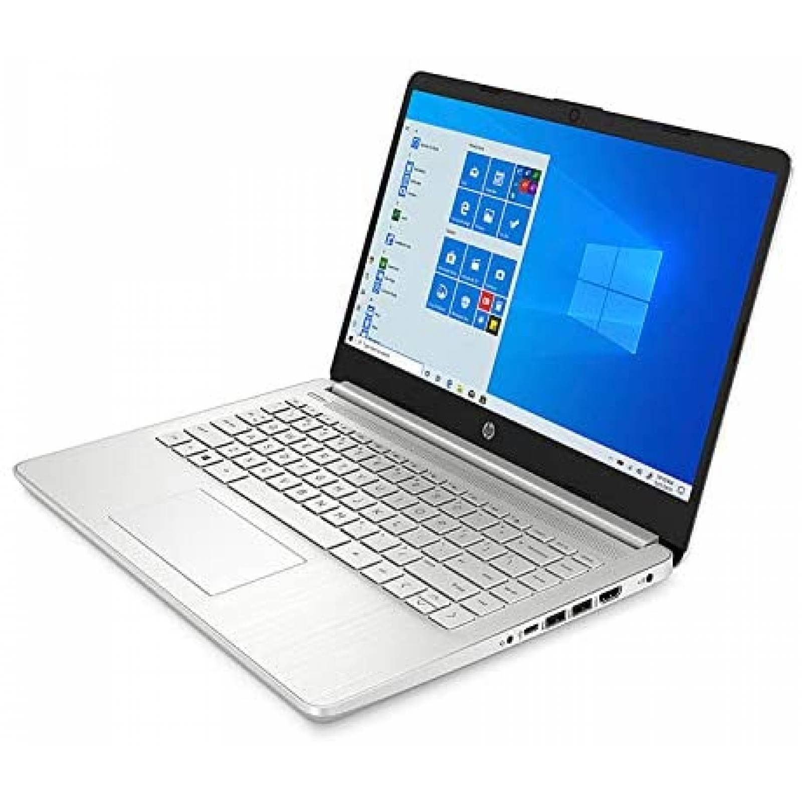 Laptop HP Premium 14" AMD Athlon 8GB 128GB Win 10 -Plateado