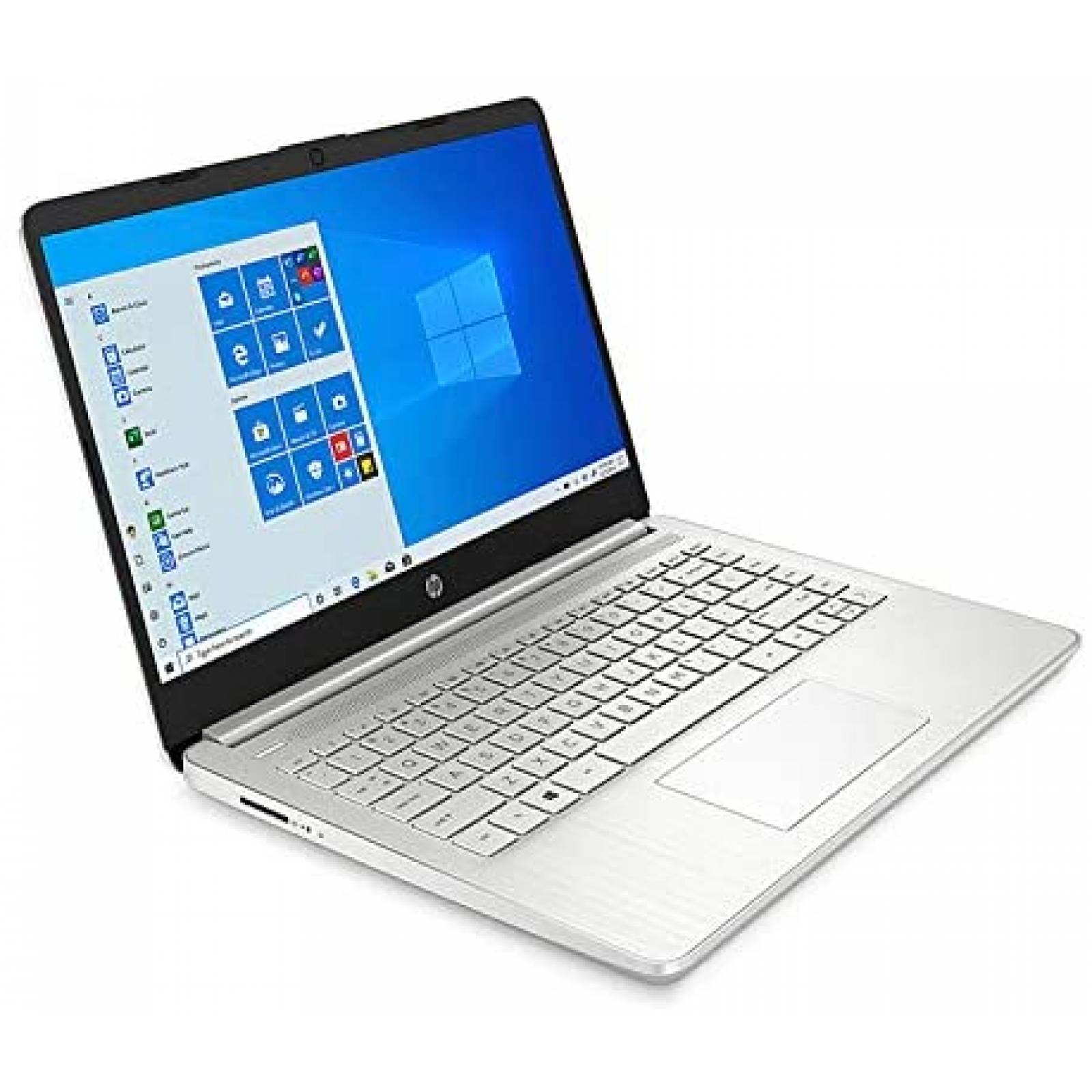 Laptop HP Premium 14" AMD Athlon 8GB 128GB Win 10 -Plateado