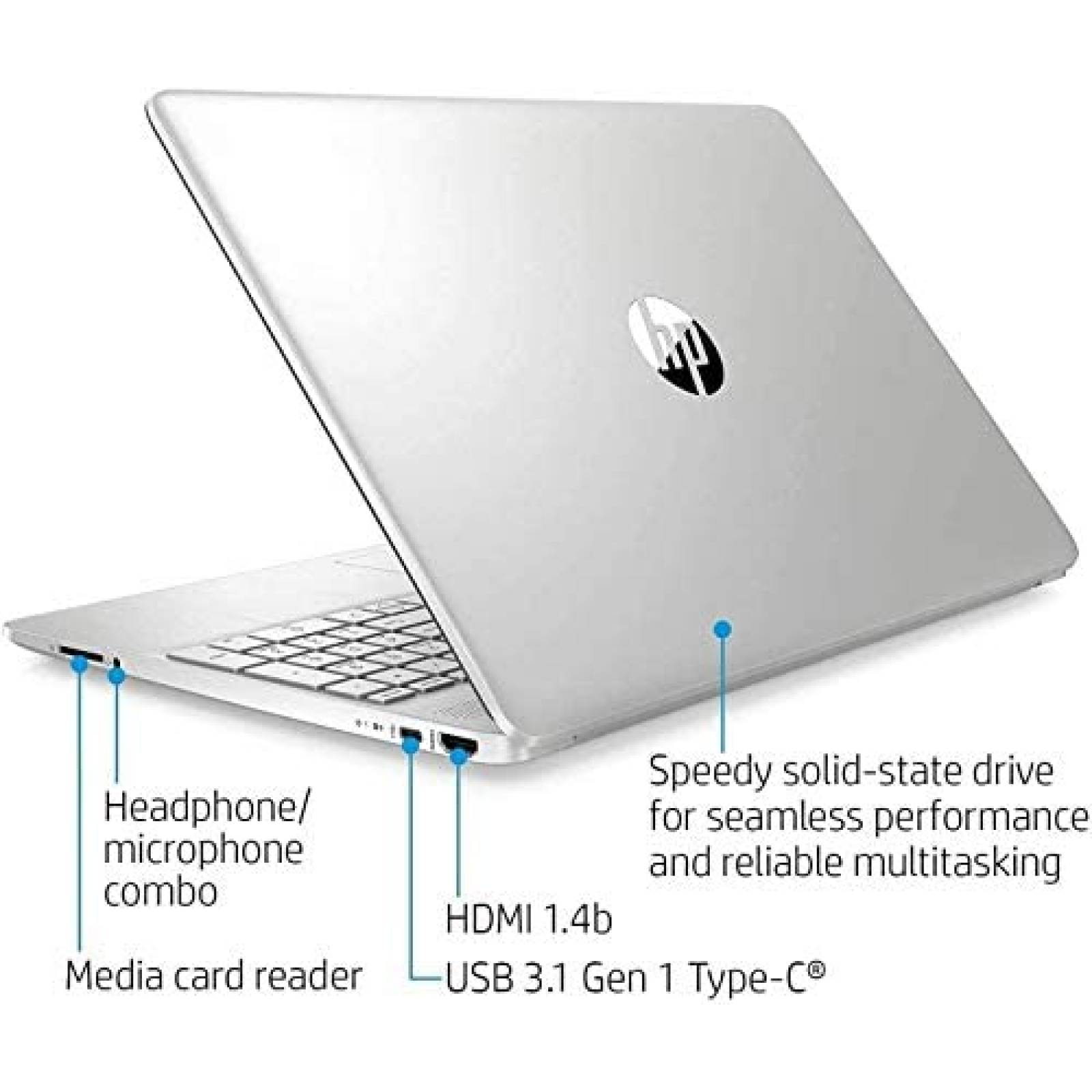Laptop HP 15.6" i7 32GB RAM 1TB Iris Xe Windows 11