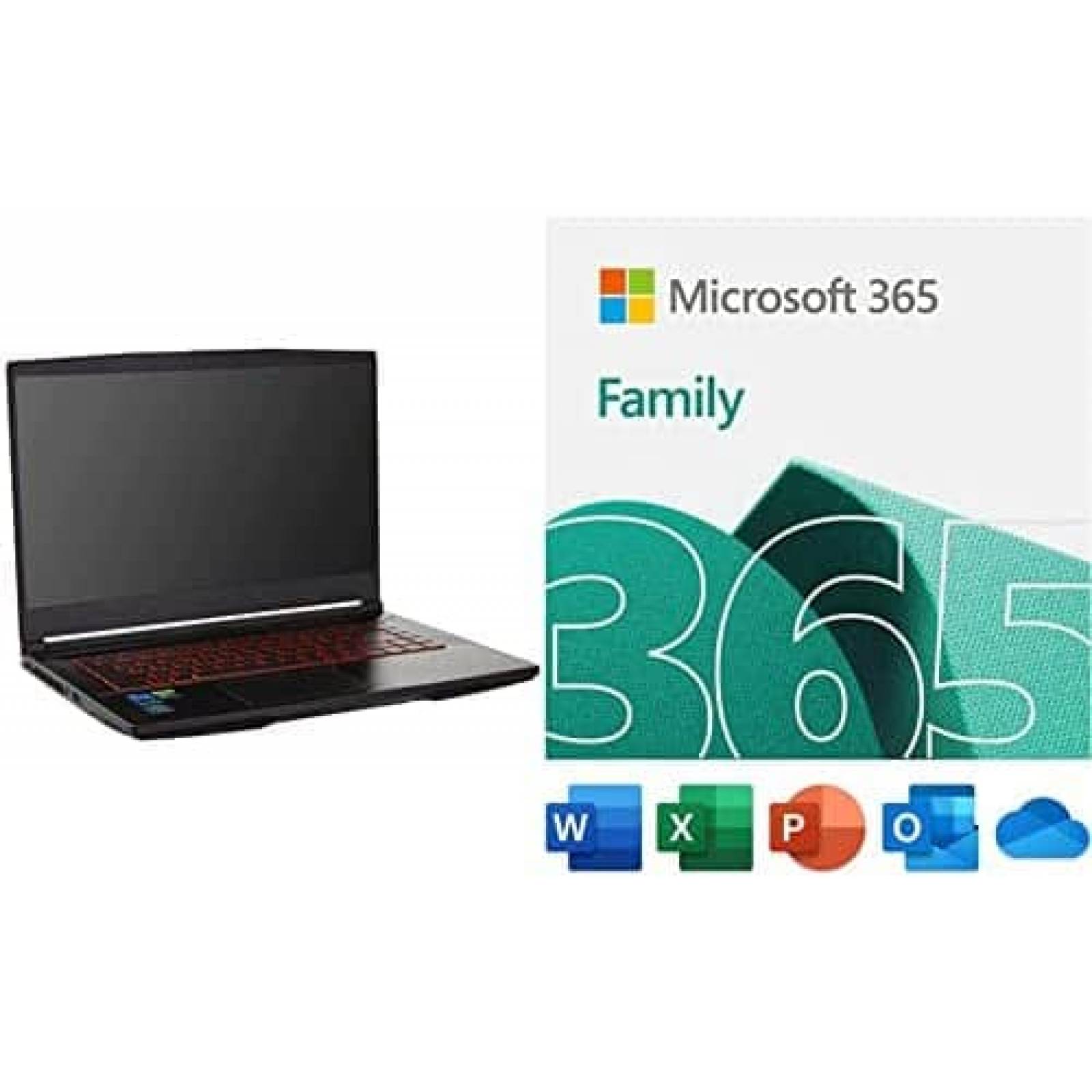 Laptop Gamer MSI GV15 15.6'' i5 GTX 1650 8GB 256GB Win11