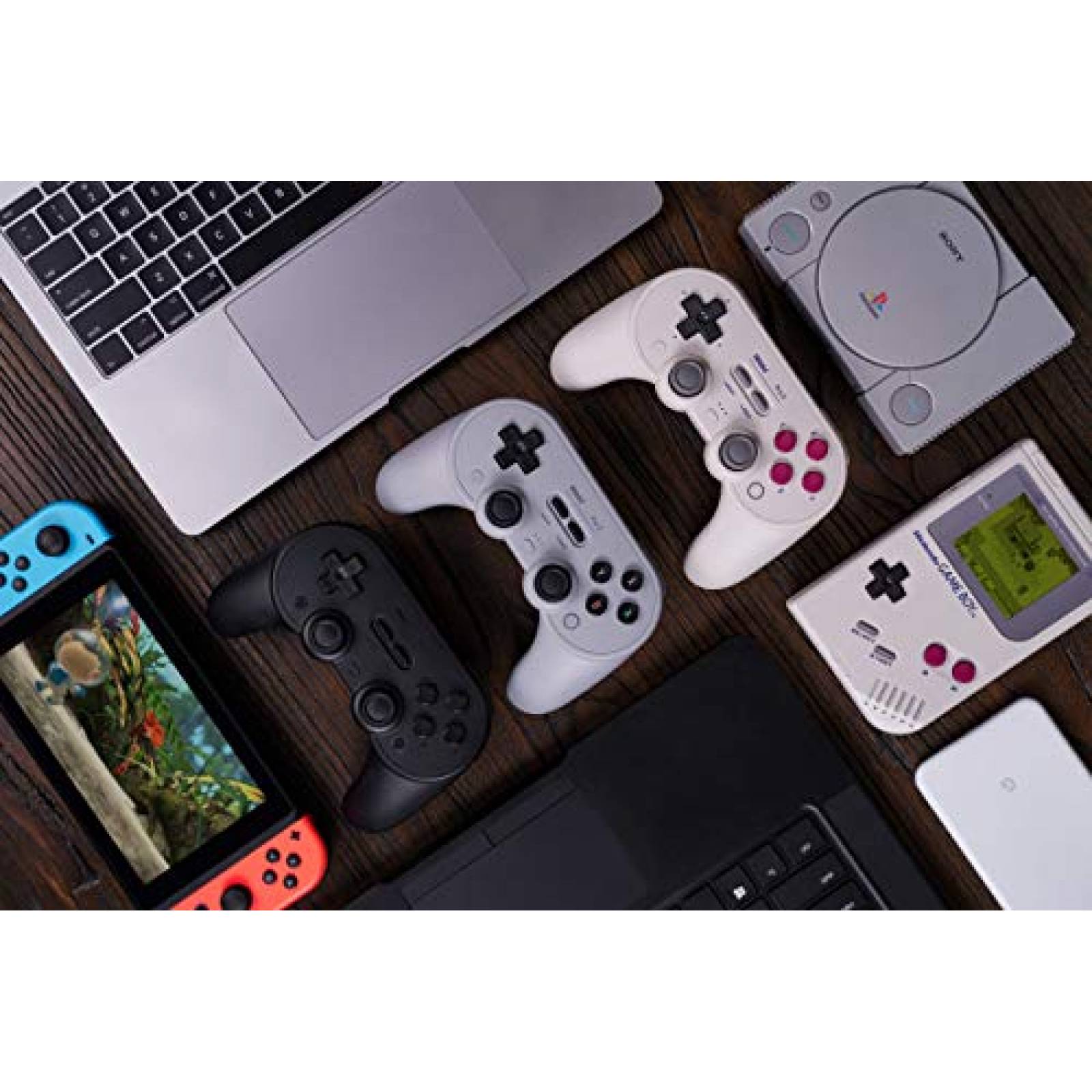 Control de Nintendo Switch 8Bitdo Pro 2 Bluetooth -Negro