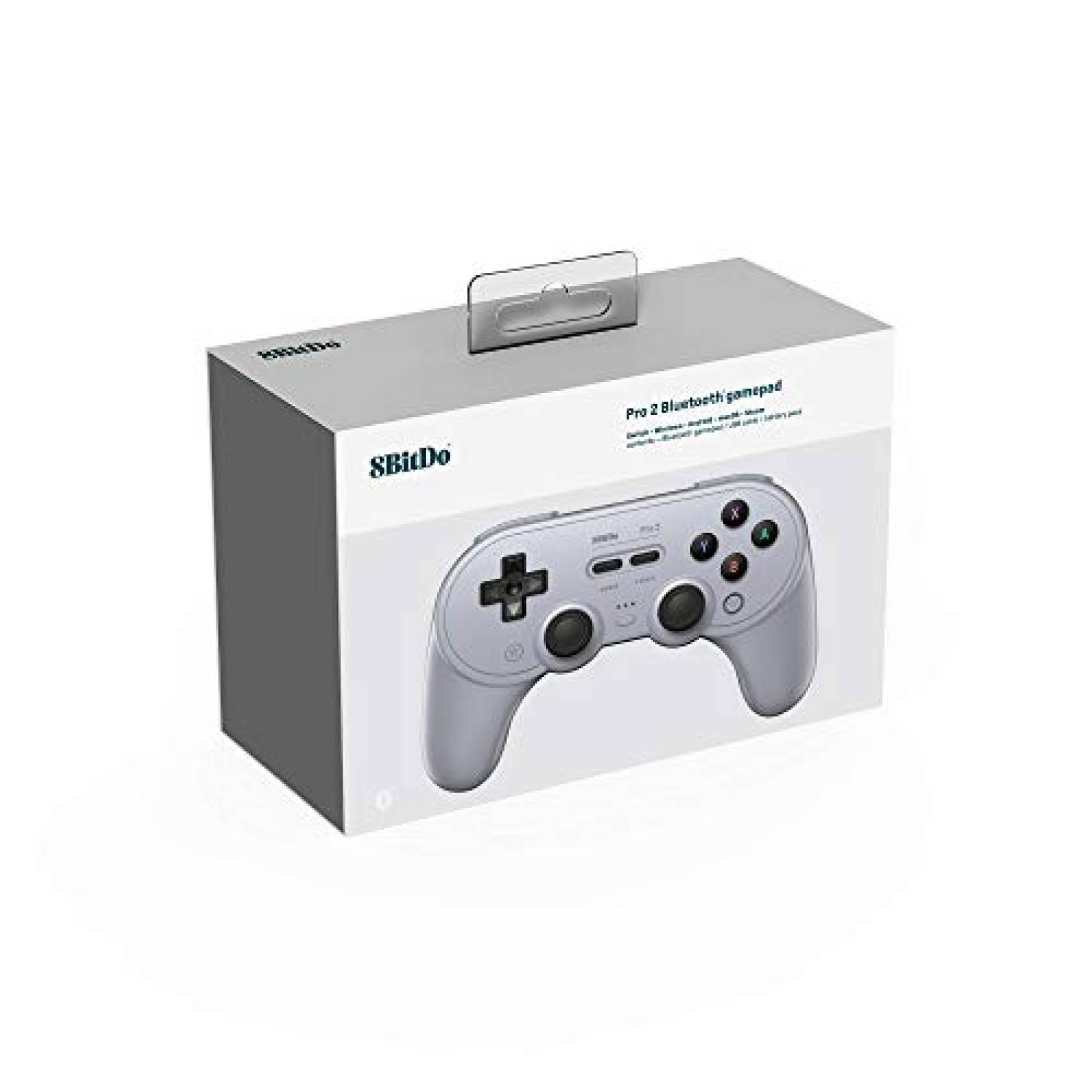 Control para Consola 8BitDo Pro 2 Nintendo Switch -Gris