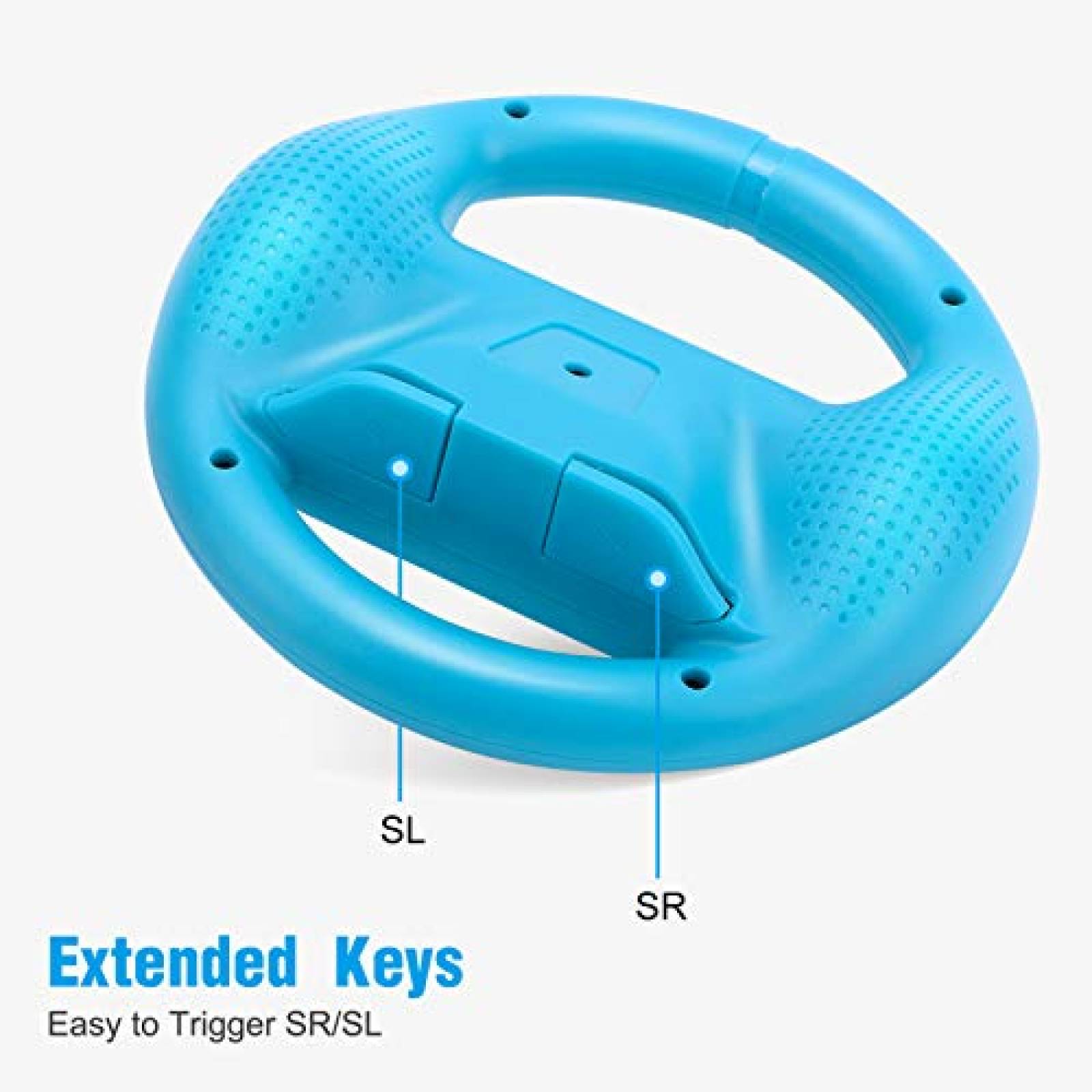 Volante y puos para Switch Mario Beastron Paquete de 4