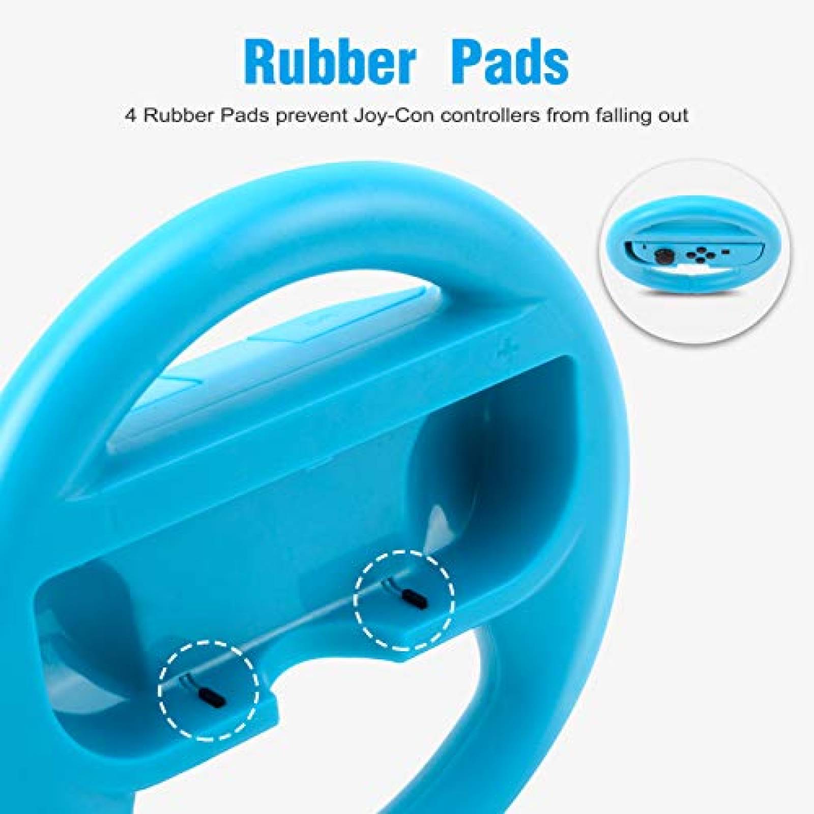 Volante y puos para Switch Mario Beastron Paquete de 4