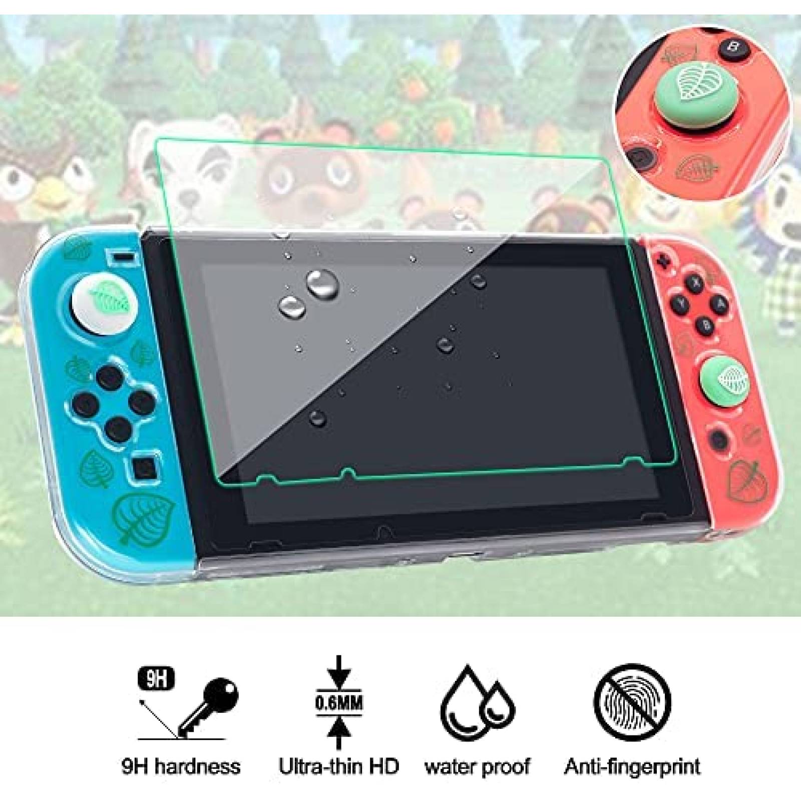 Estuche BRHE para Nintendo Switch con Accesorios -Menta