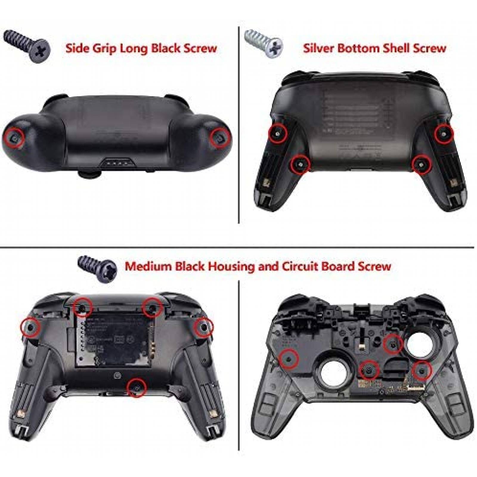 Botones control Nintendo switch pro eXtremeRate -Morado