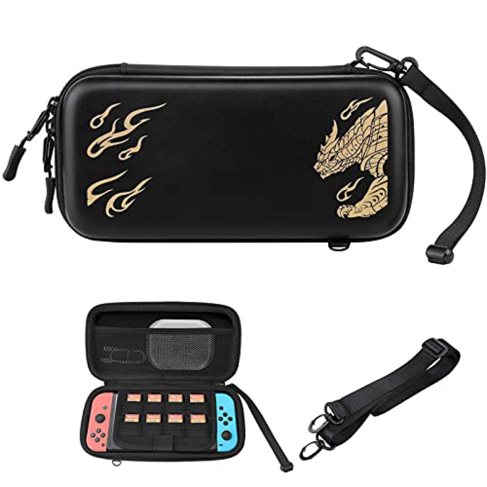 Estuche Flyekist para Nintendo Switch portatil -Negro