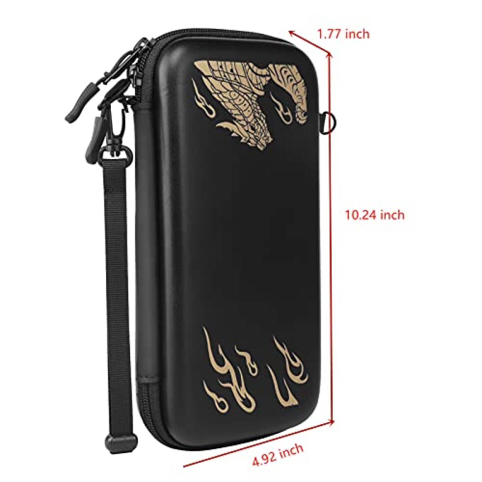 Estuche Flyekist para Nintendo Switch portatil -Negro