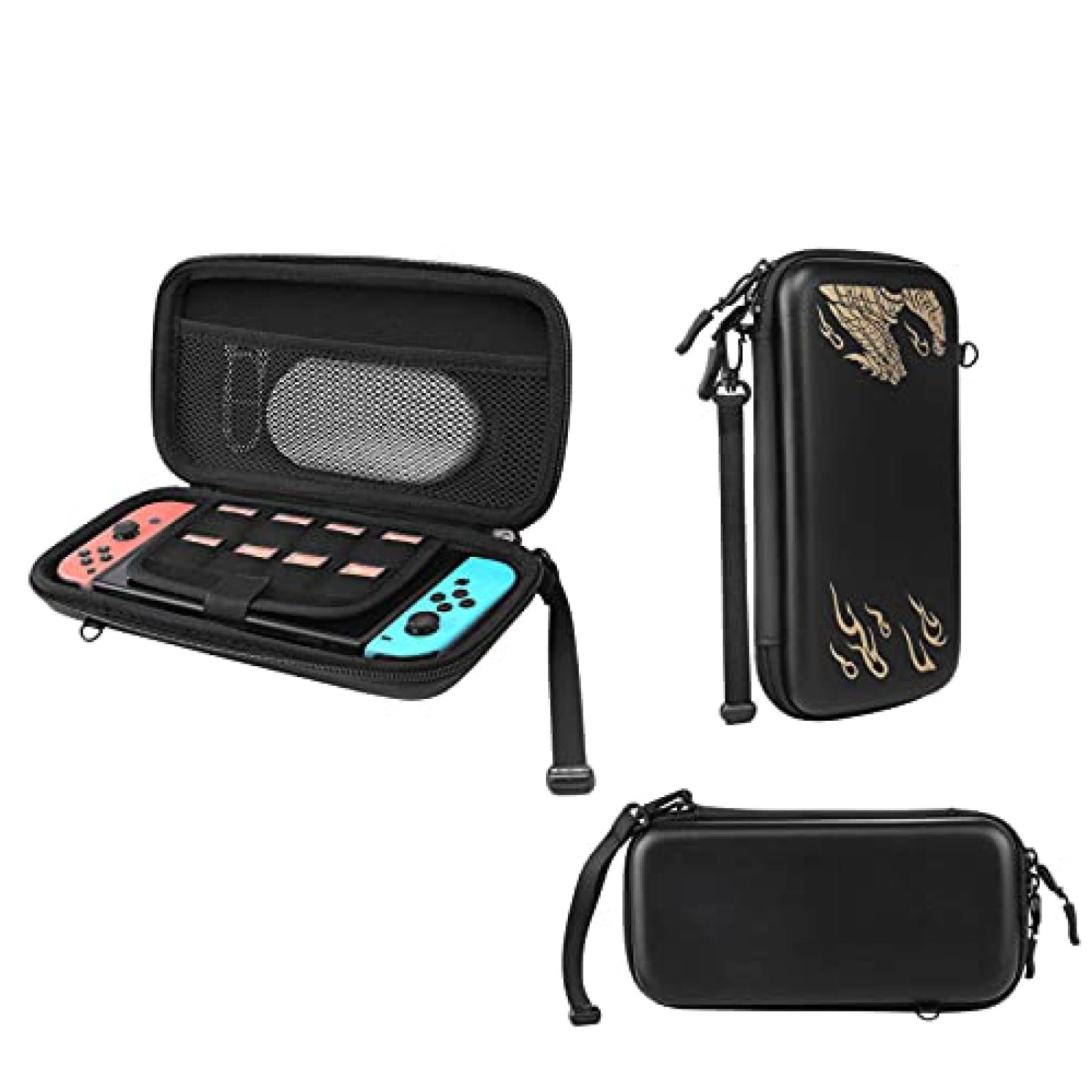 Estuche Flyekist para Nintendo Switch portatil -Negro