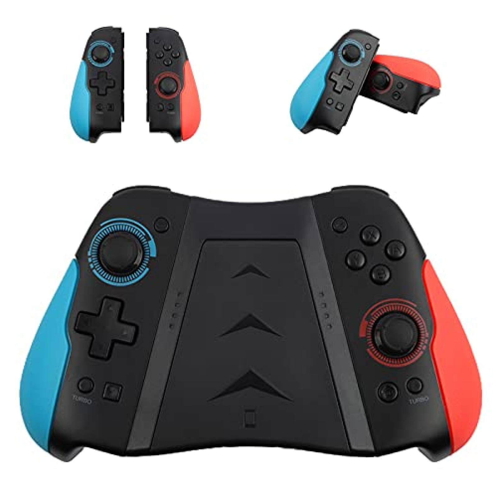 Control Inalambrico GEEKLIN para Nintendo Switch -Negro
