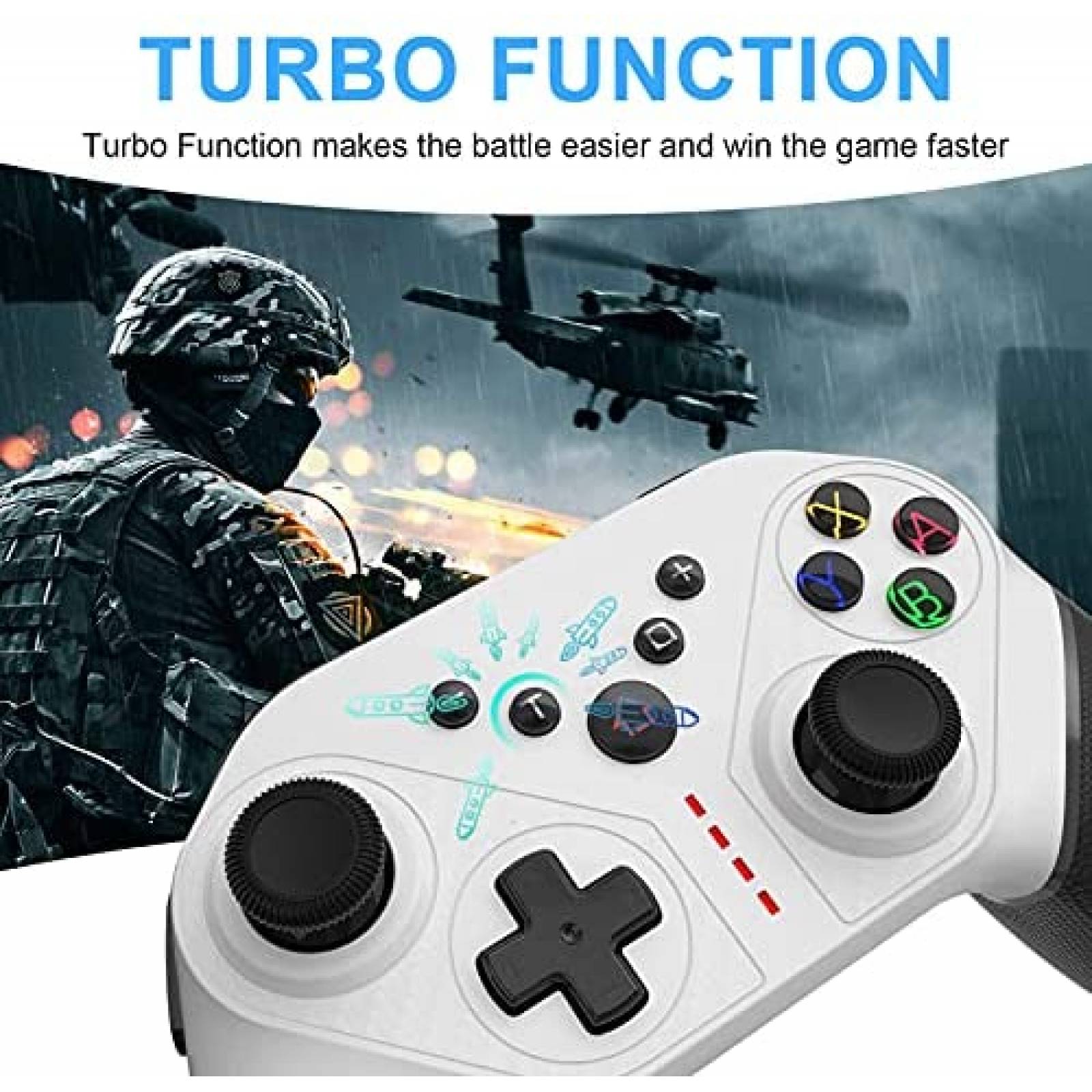 Control GEEKLIN Inalambrico Compatible Con Nintendo Switch