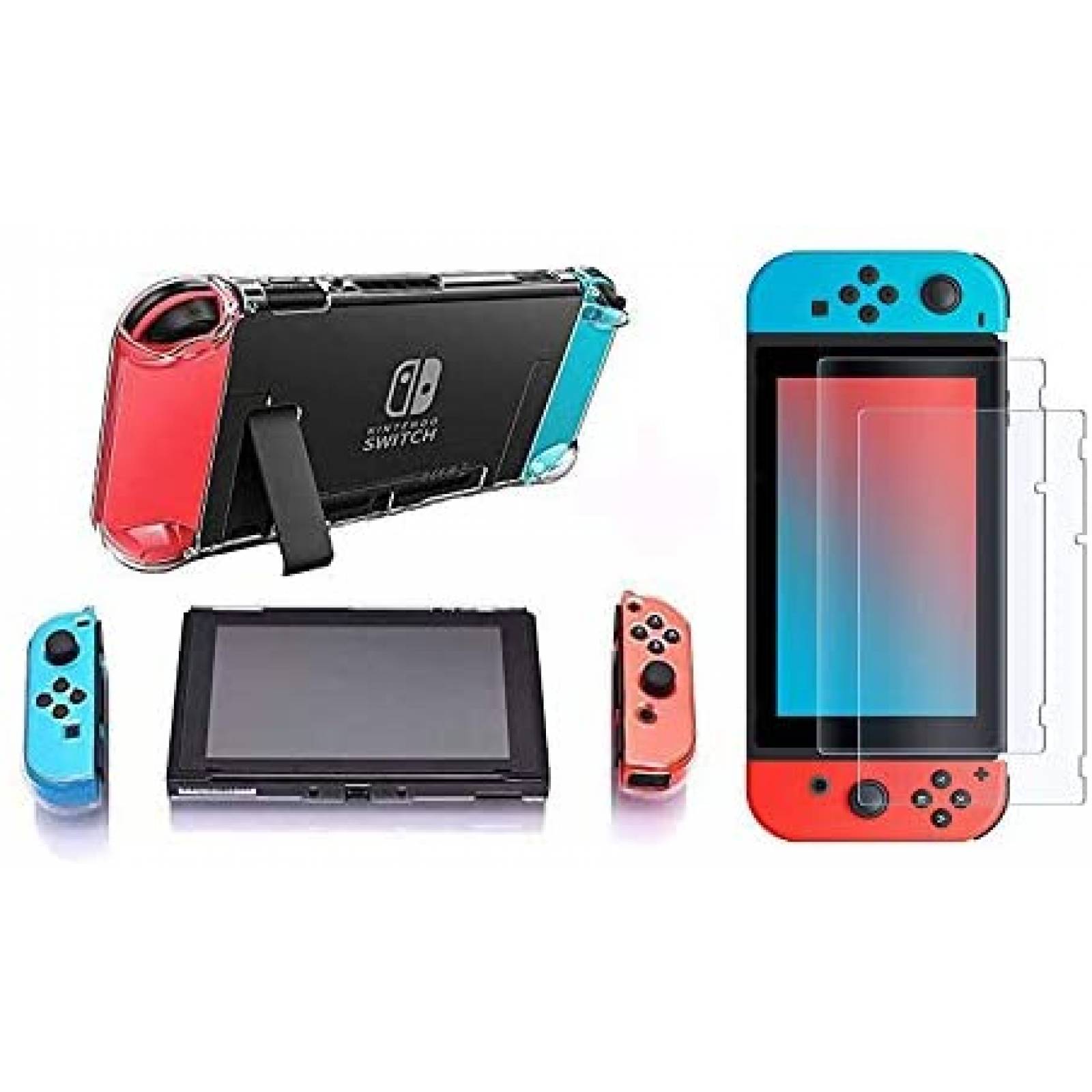 Funda GSRYPC 7 en 1 para Nintendo Switch y Joy-Con Control