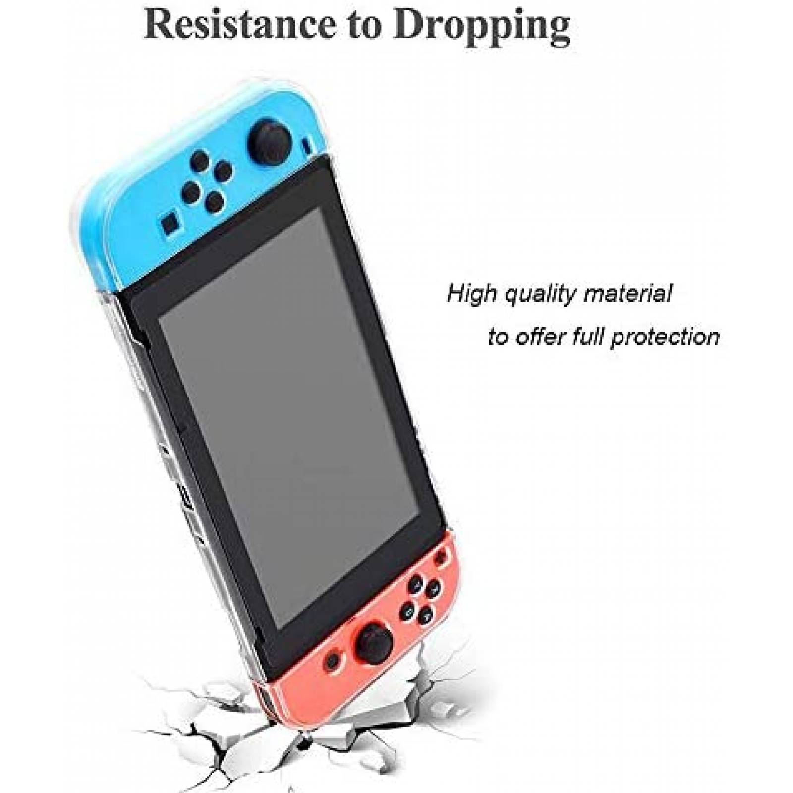 Funda GSRYPC 7 en 1 para Nintendo Switch y Joy-Con Control