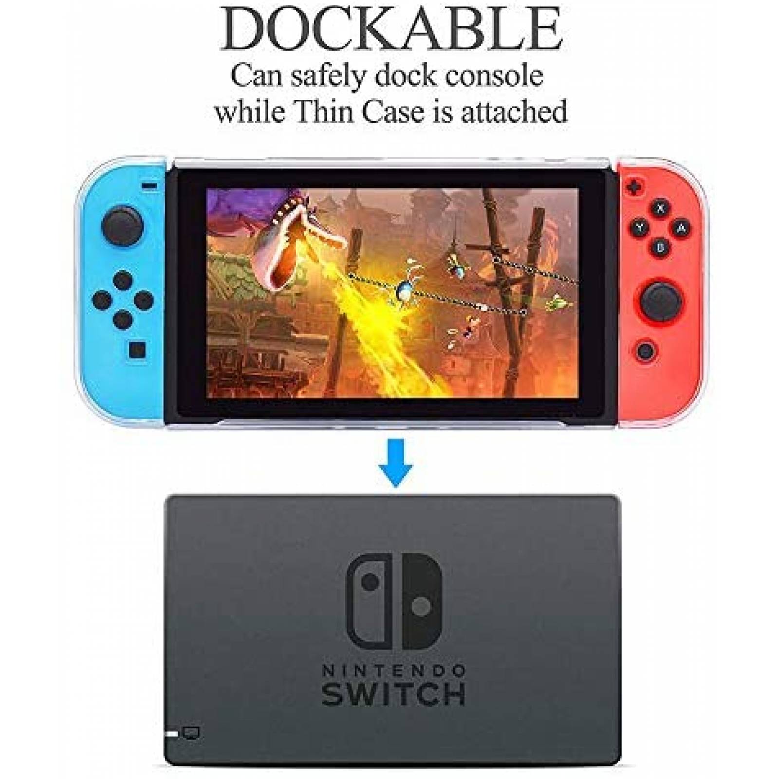 Funda GSRYPC 7 en 1 para Nintendo Switch y Joy-Con Control