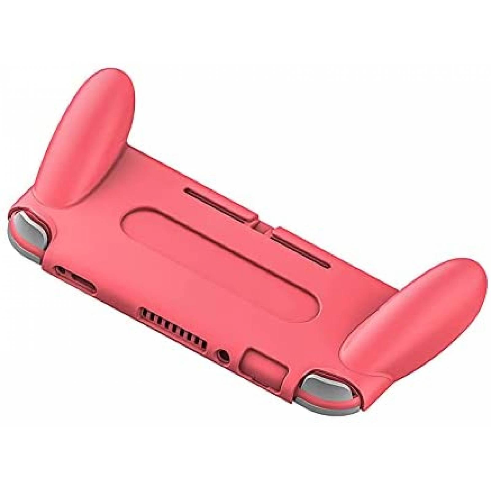Soporte de Agarre HEATFUN para Nintendo Switch Lite -Rosa
