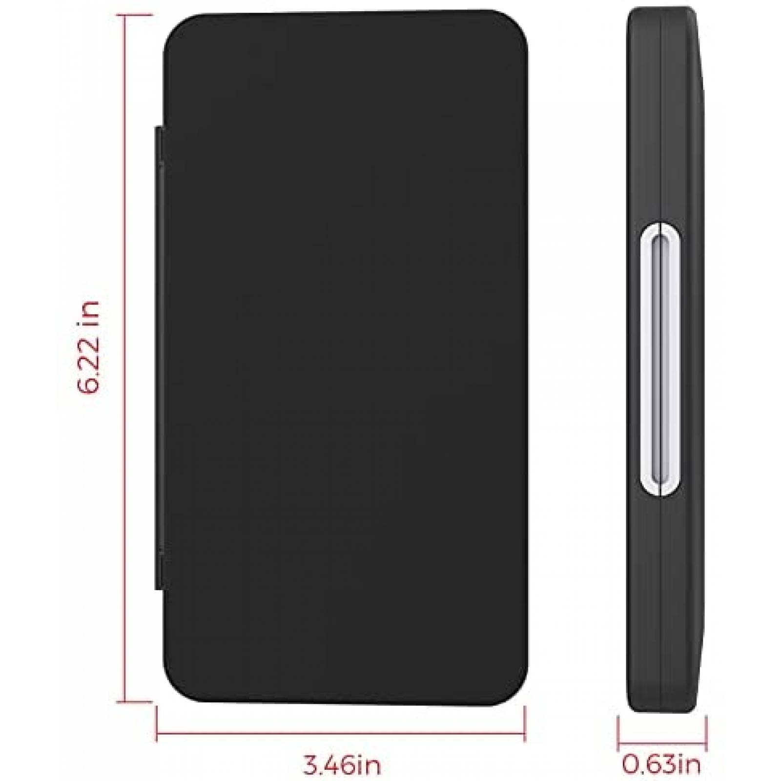 Estuche Videojuegos HEIYING HY06-24 Nintendo Switch -Negro