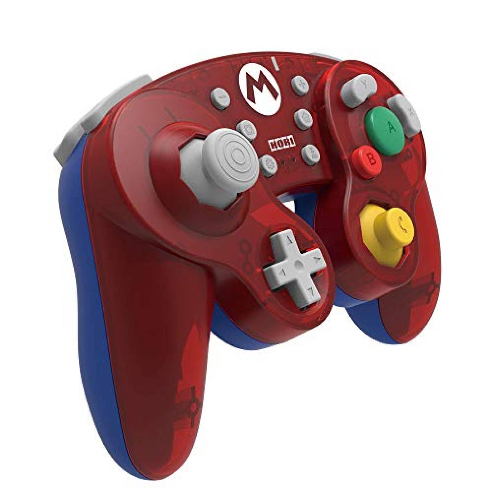 Control Gaming HORI Gamecube Alambrico Nintendo Mario -Rojo