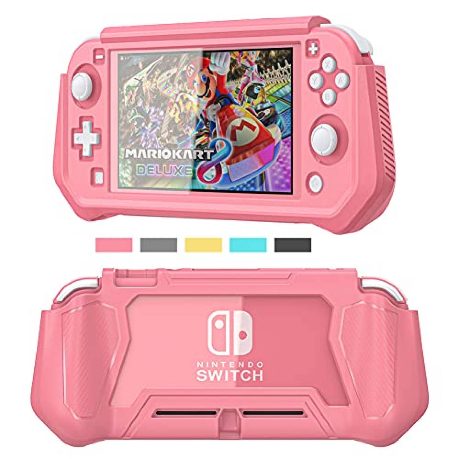 Funda para Nintendo switch iNOTOGG con protector -Rosa