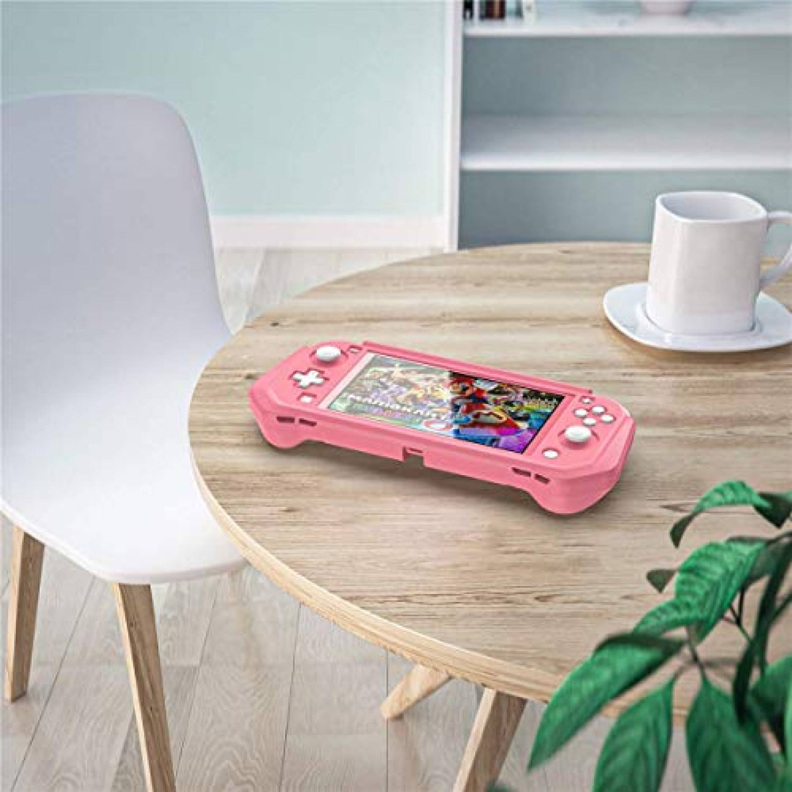 Funda para Nintendo switch iNOTOGG con protector -Rosa