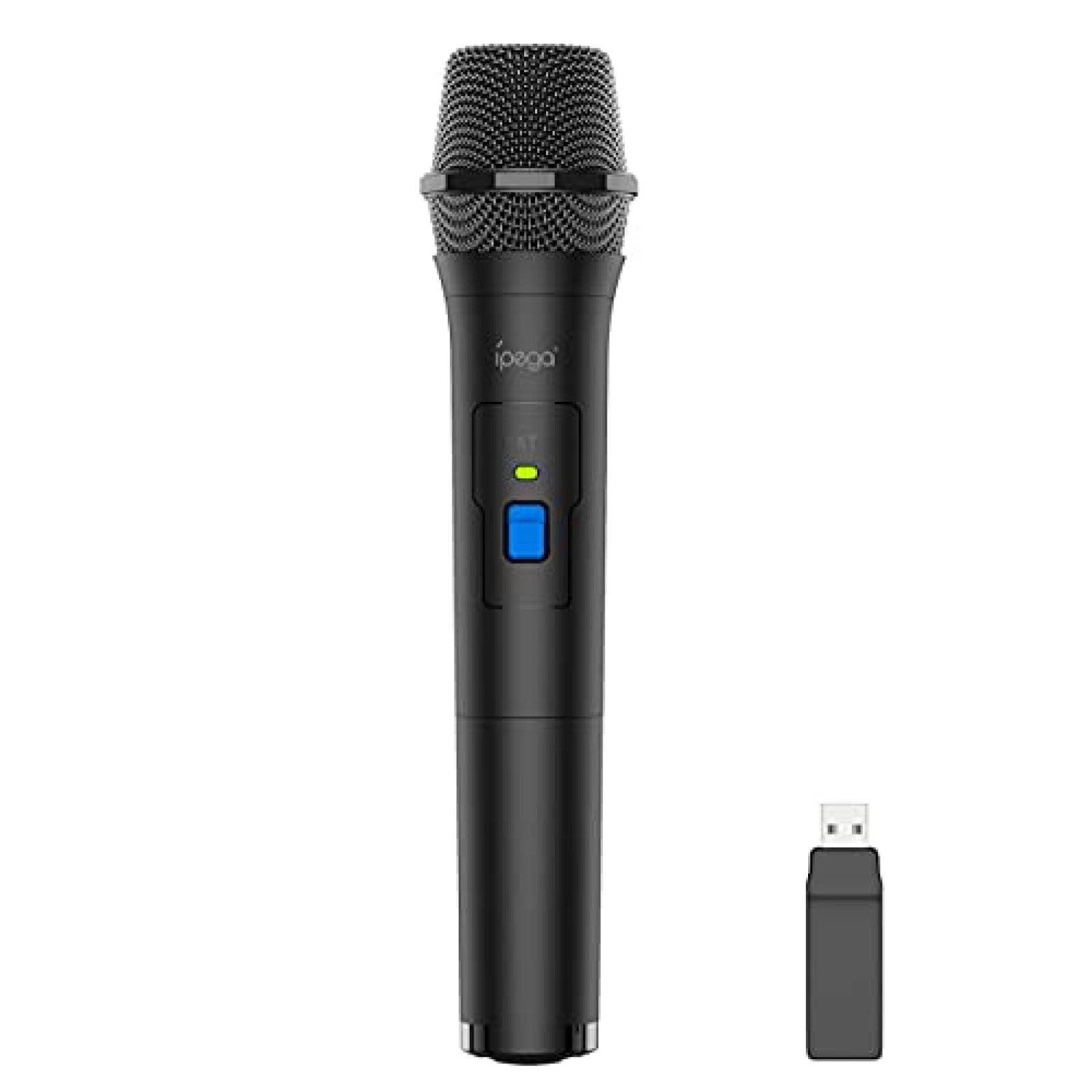 Microfono ipega Inalambrico Gaming Compatible -Negro