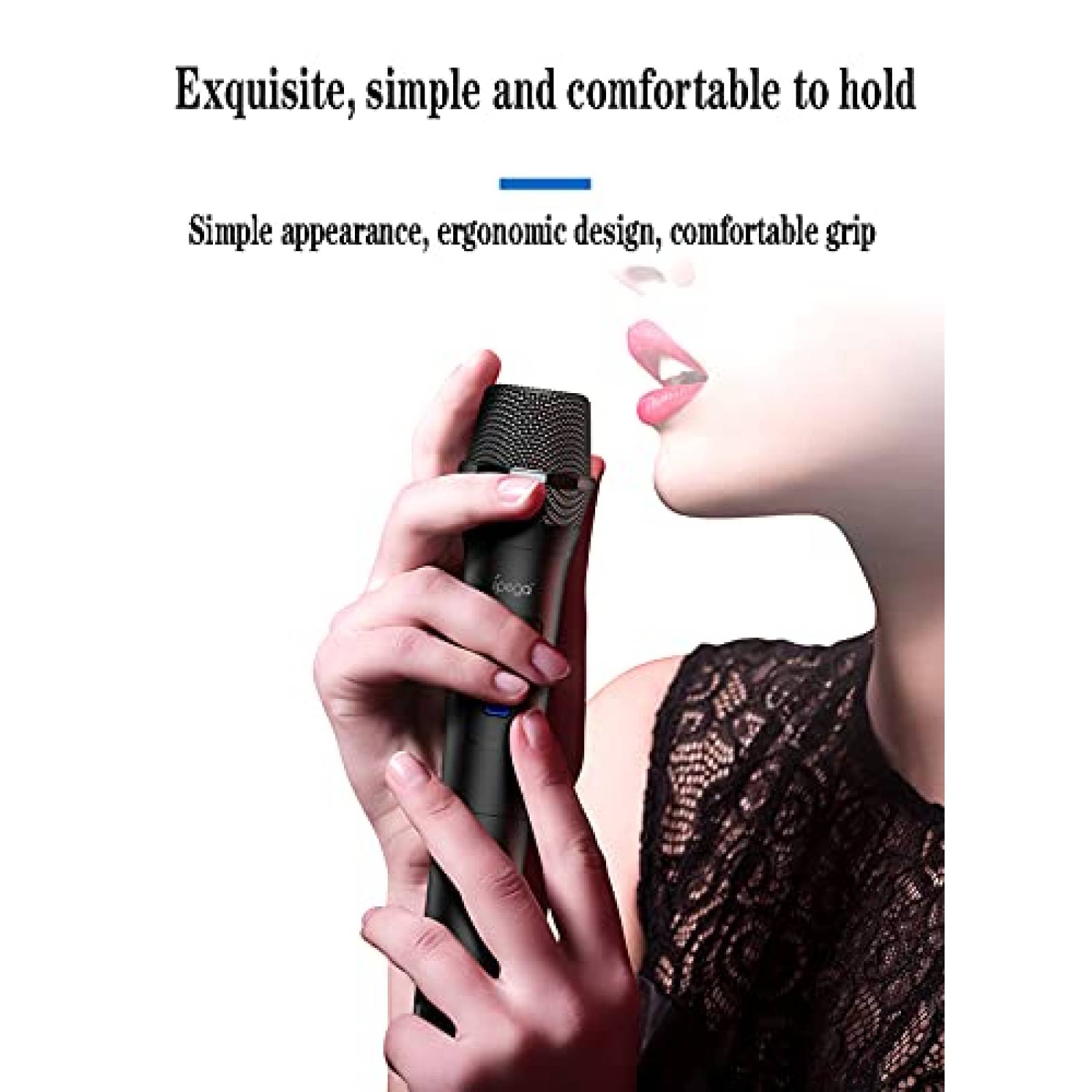 Microfono ipega Inalambrico Gaming Compatible -Negro