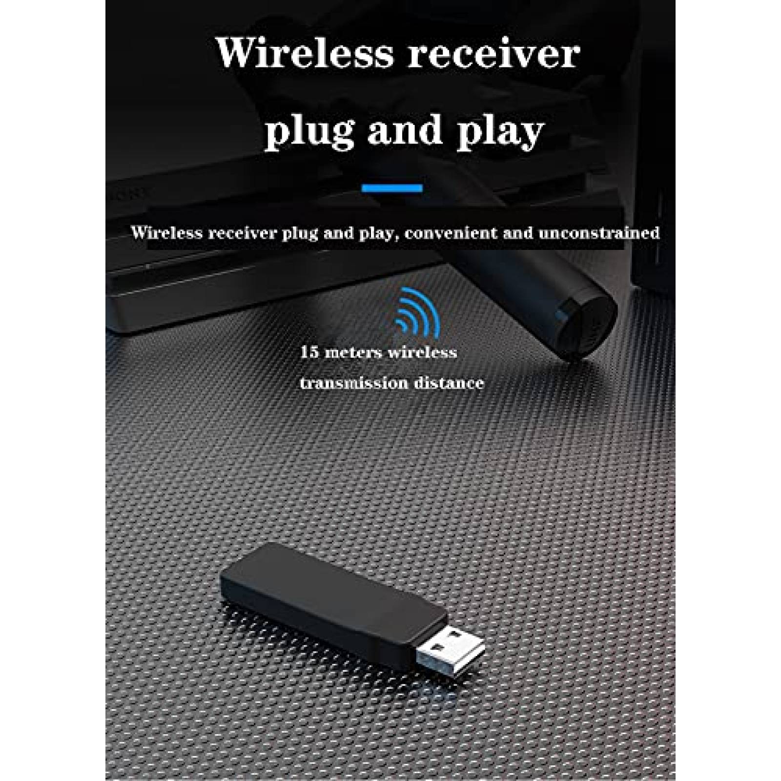 Microfono ipega Inalambrico Gaming Compatible -Negro