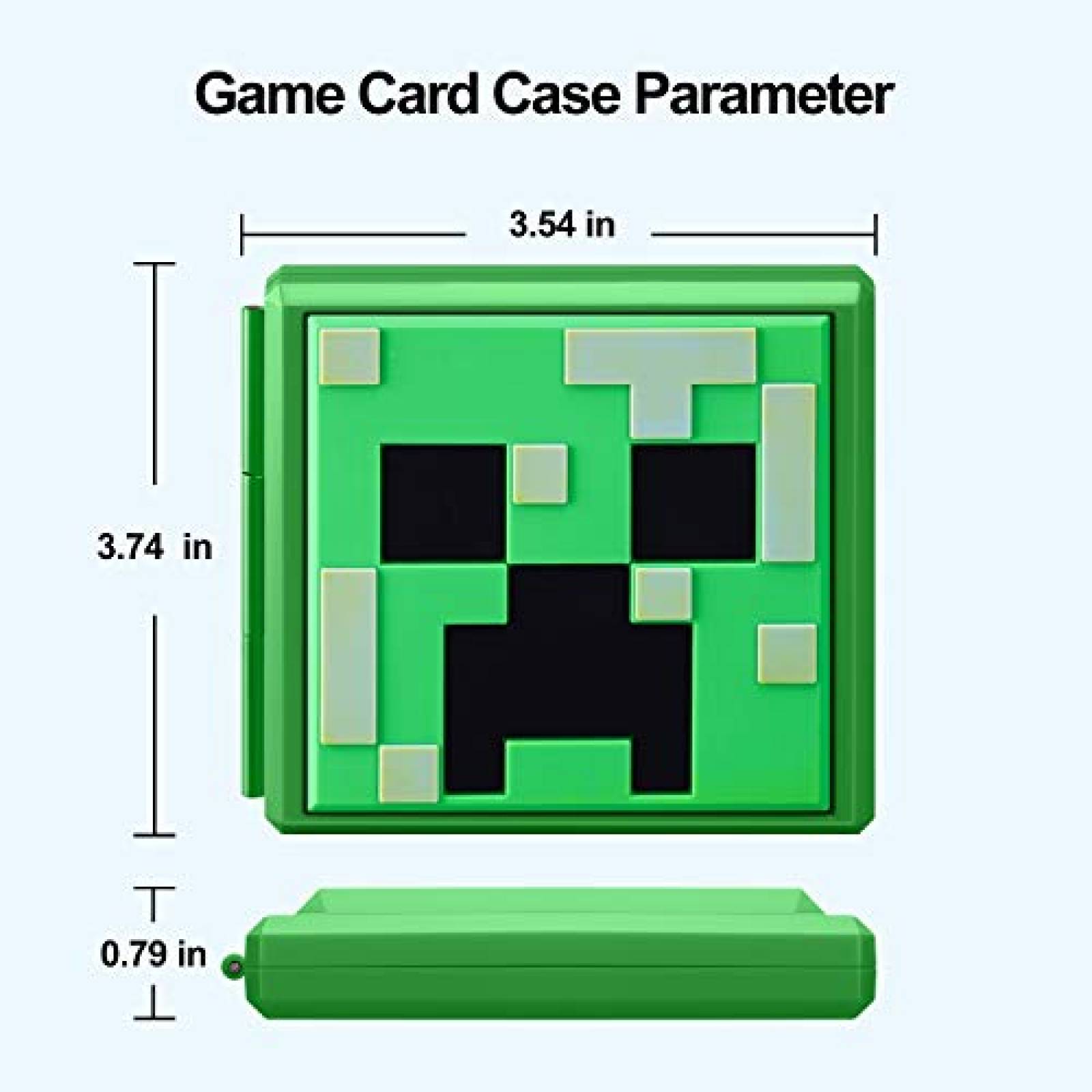 Estuche Juegos Nintendo Switch JINGDU Minecraft Anti golpes