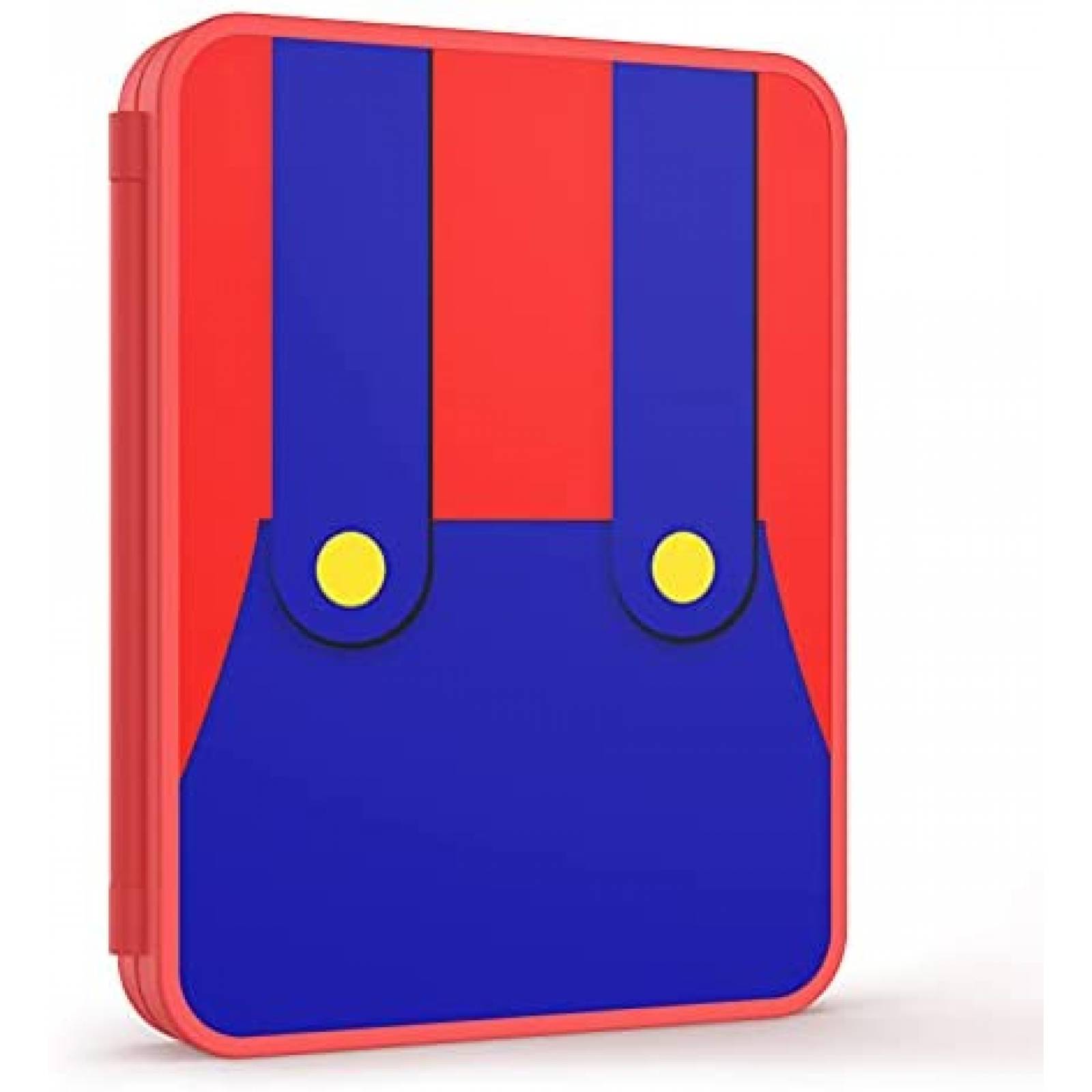 Estuche para videojuegos MoKo Mario Bros x16 -Rojo/azul
