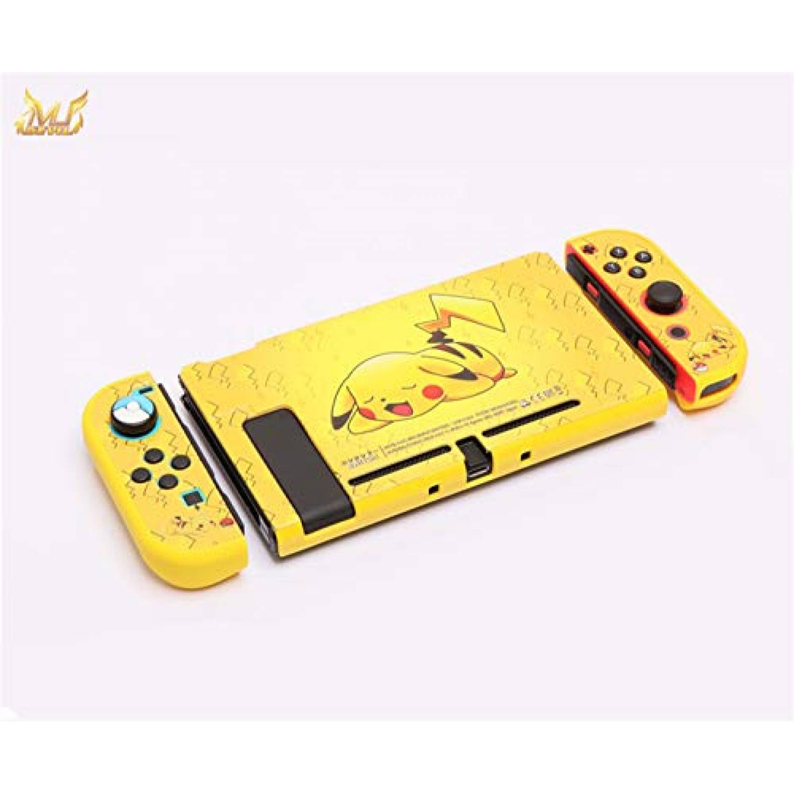 Protector para Nintendo switch MUDEVIL Pikachu -Amarillo