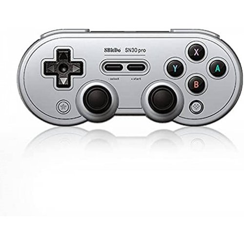 Control Nintendo Switch Nargos 8Bitdo SN30 Pro no cable-Gris
