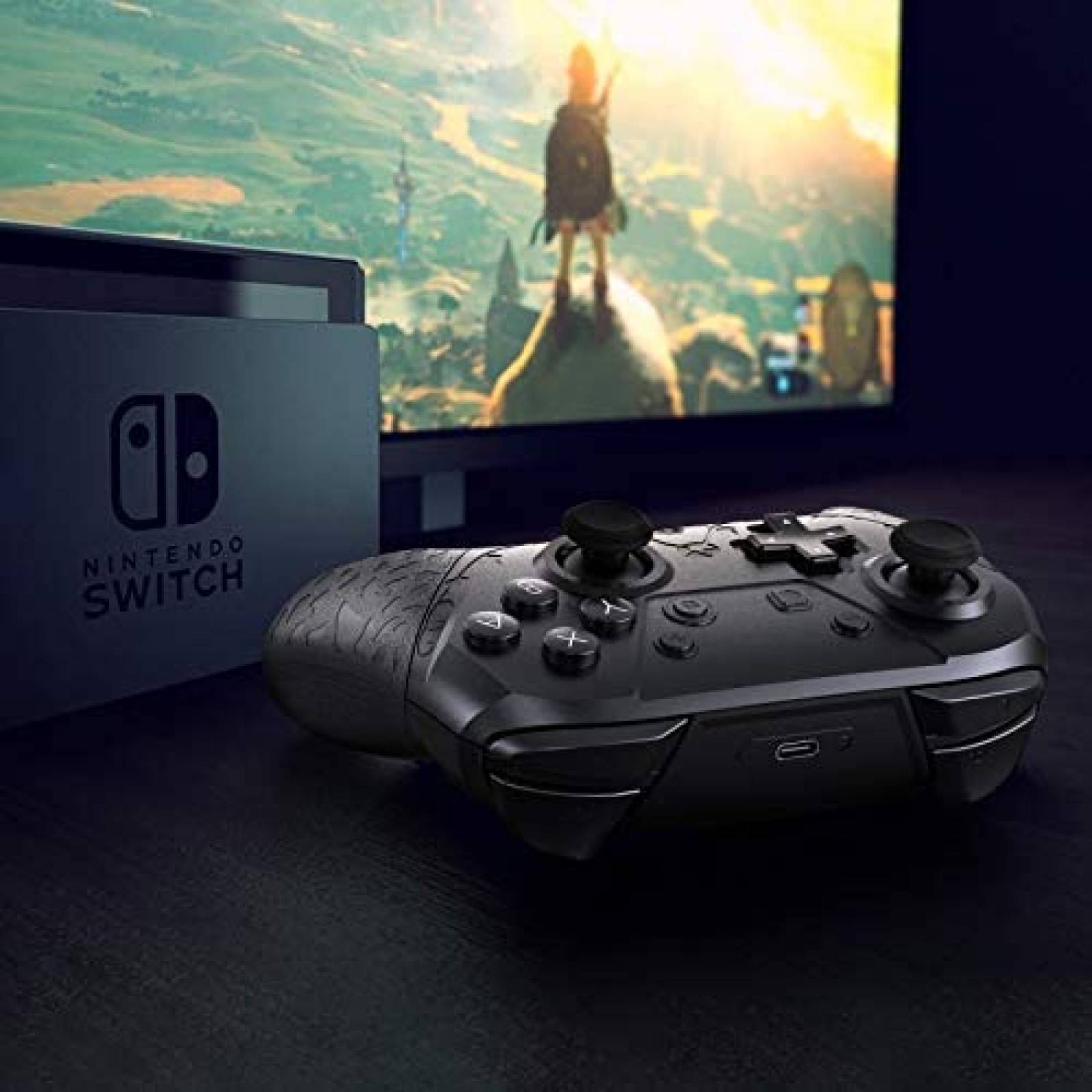 Control OCDAY Compatible Con Nintendo Switch -Negro