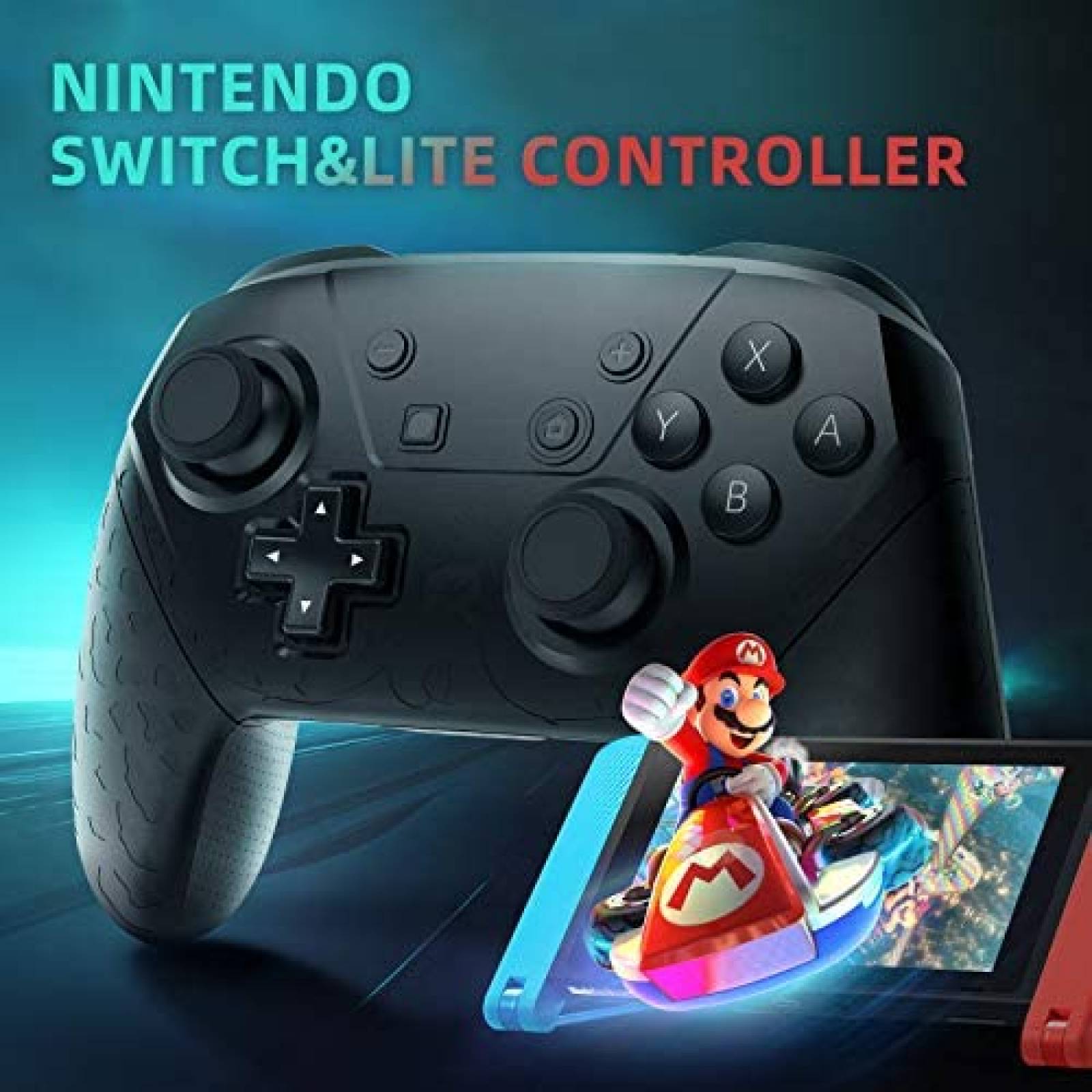Control OCDAY Compatible Con Nintendo Switch -Negro