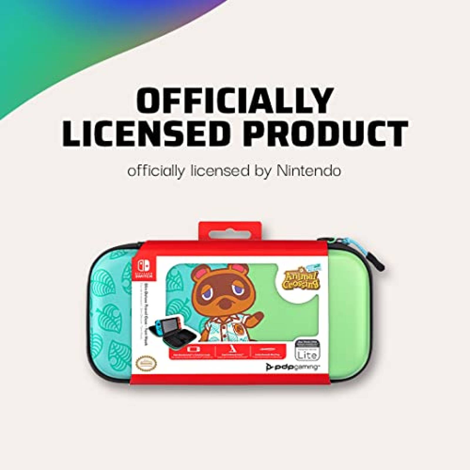 Funda nintendo switch PDP Animal Crossing ajustable-Colorido