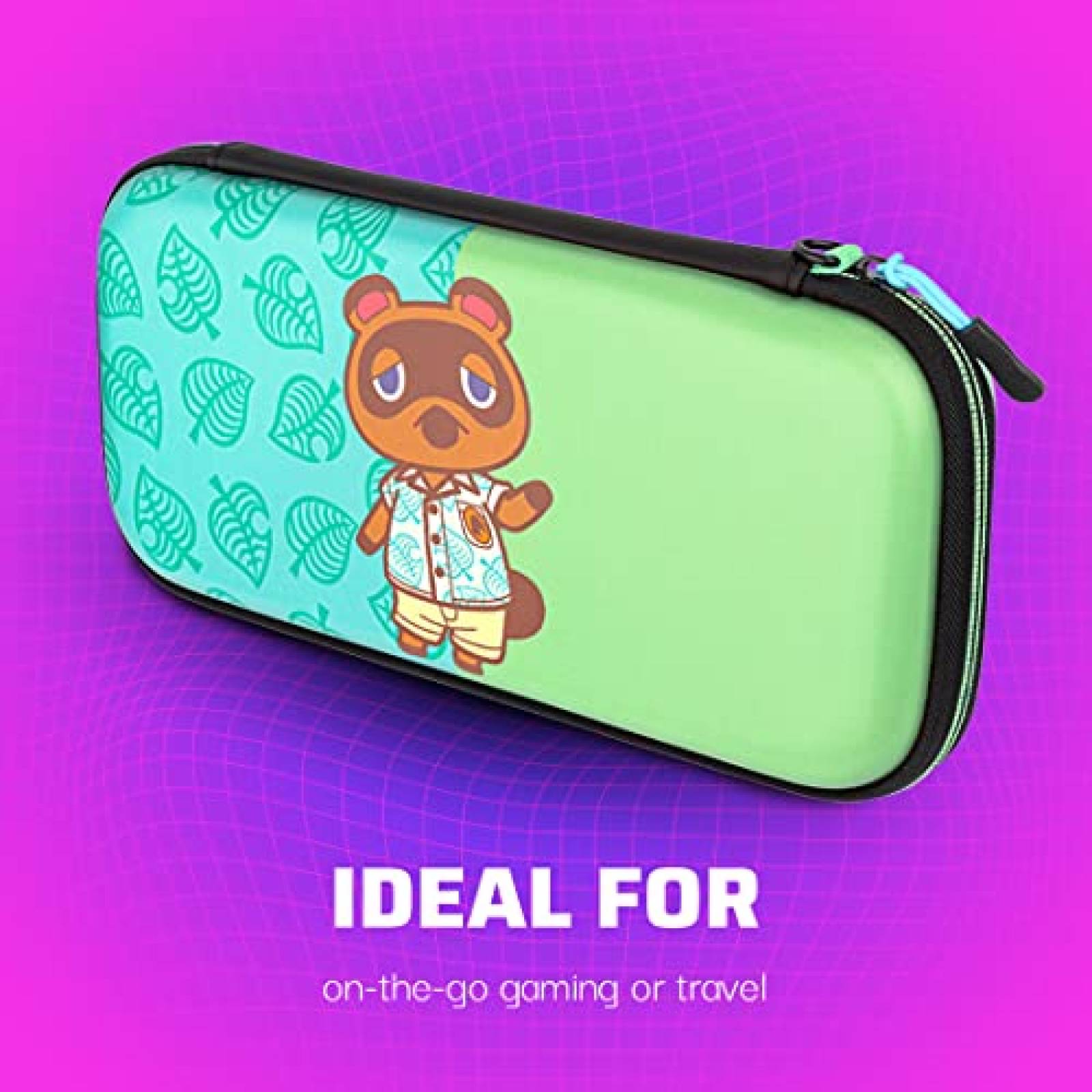 Funda nintendo switch PDP Animal Crossing ajustable-Colorido