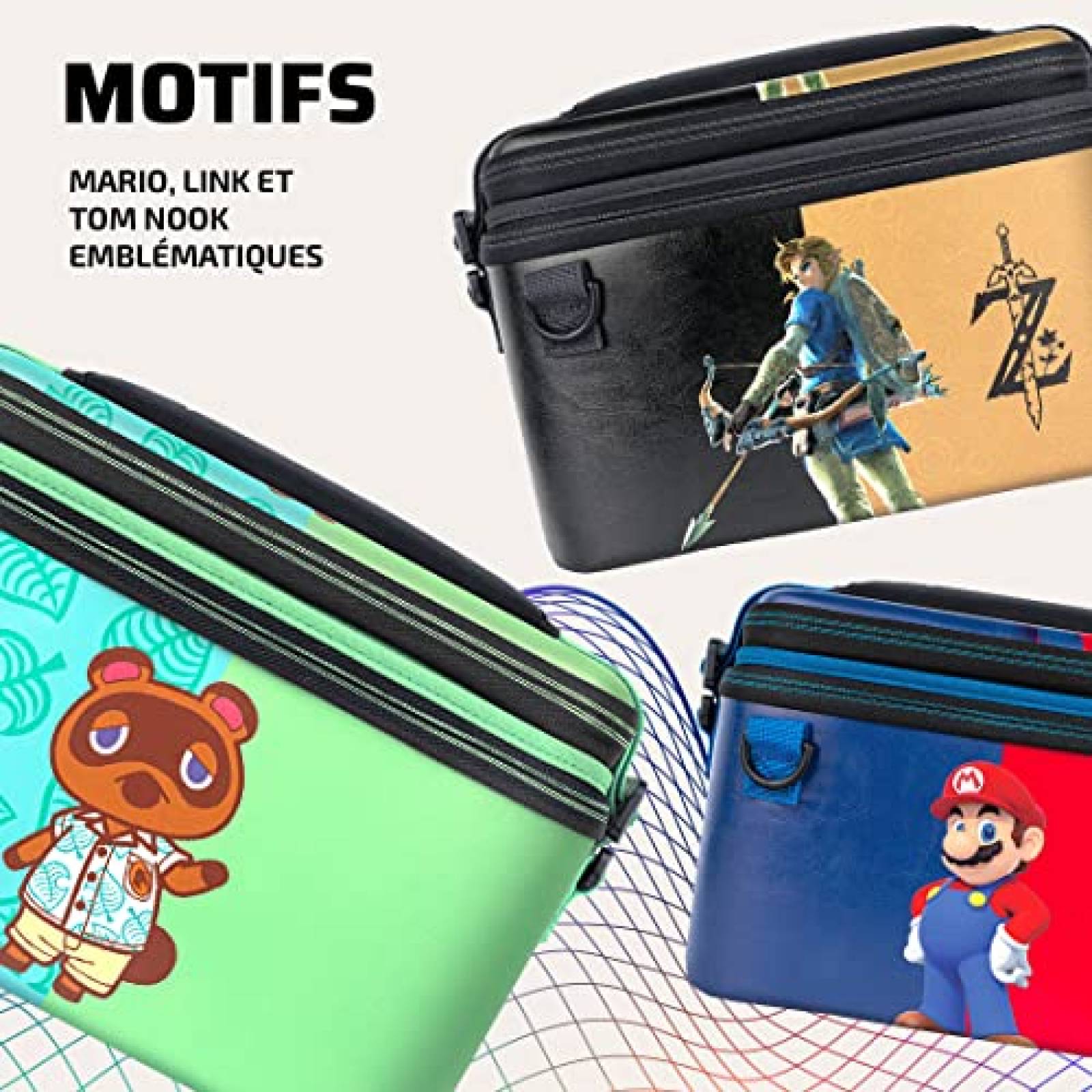 Estuche PDP Animal Crossing Tom Nook para Nintendo Switch