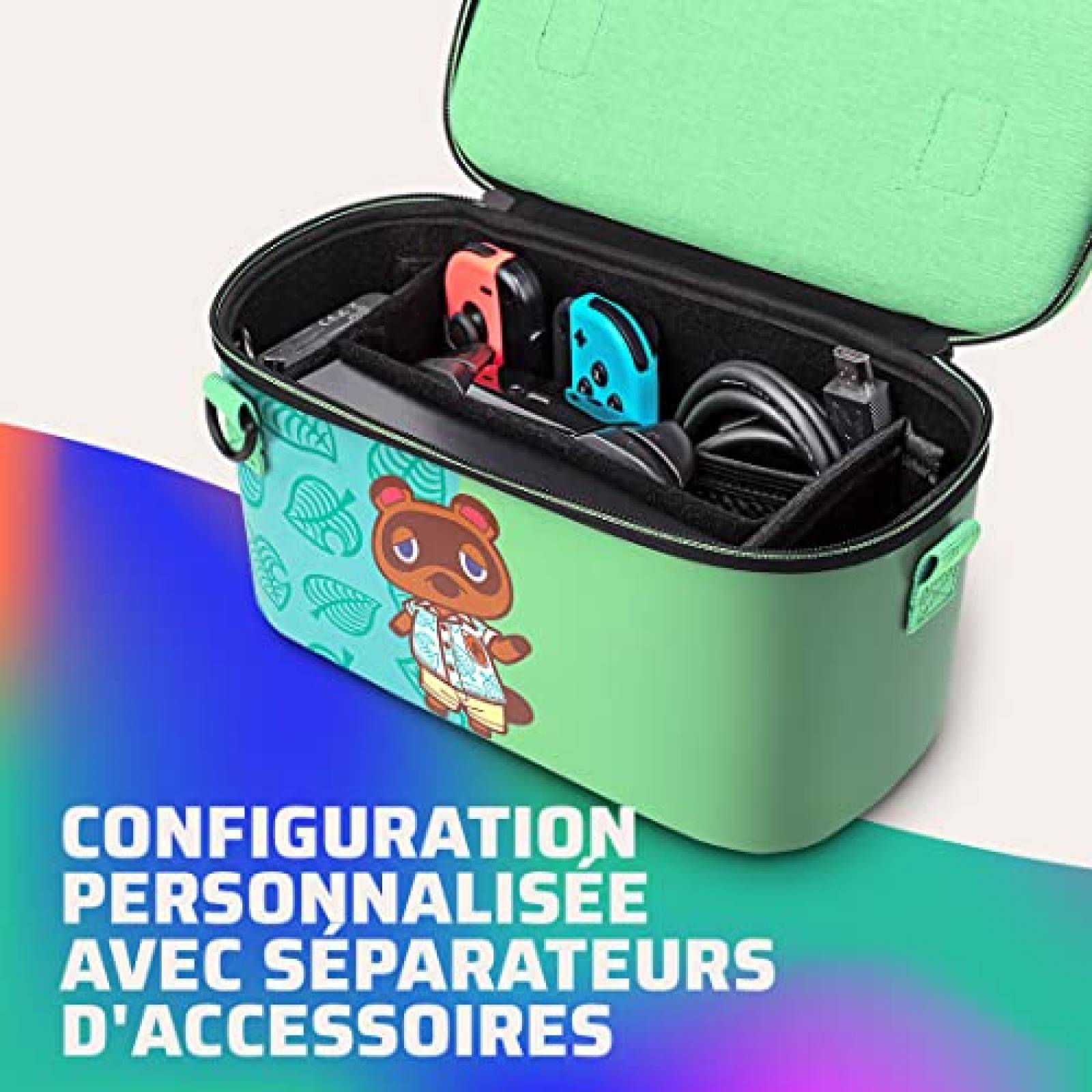 Estuche PDP Animal Crossing Tom Nook para Nintendo Switch