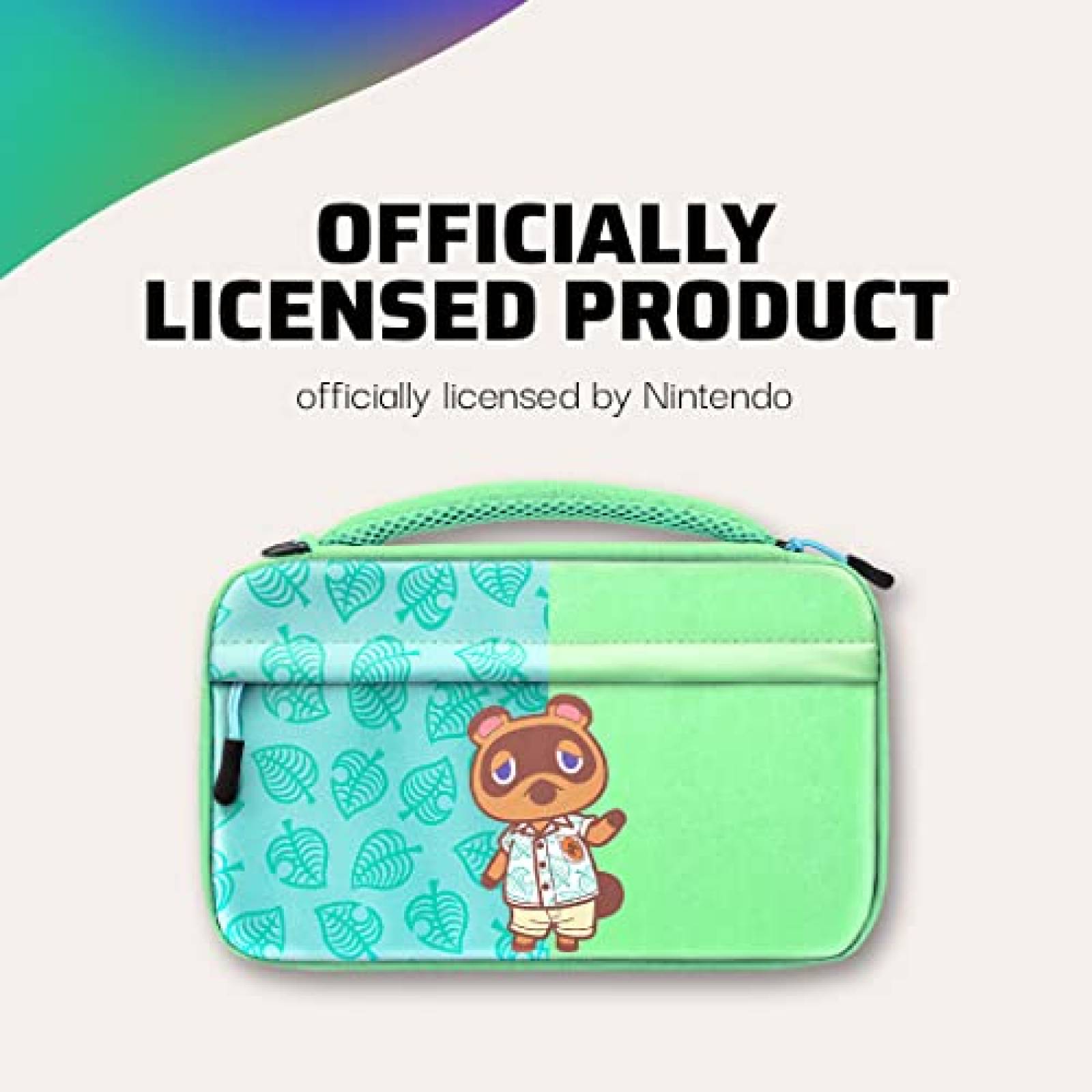 Mochila nintendo switch PDP Animal Crossing ajustable -Verde
