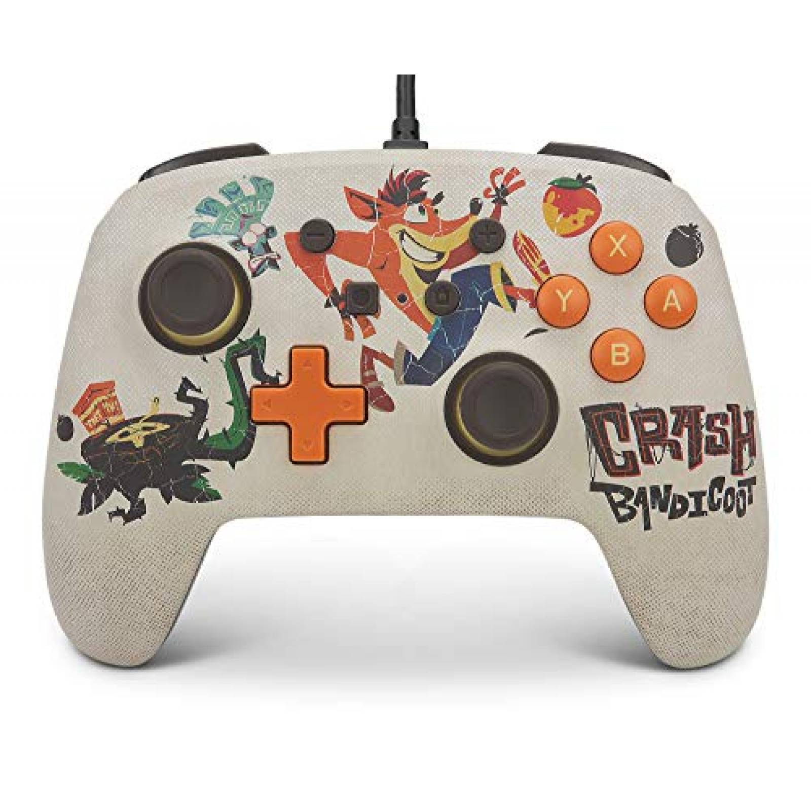 Control Gamer Inalambrico PowerA para Switch Crash Bandicoot