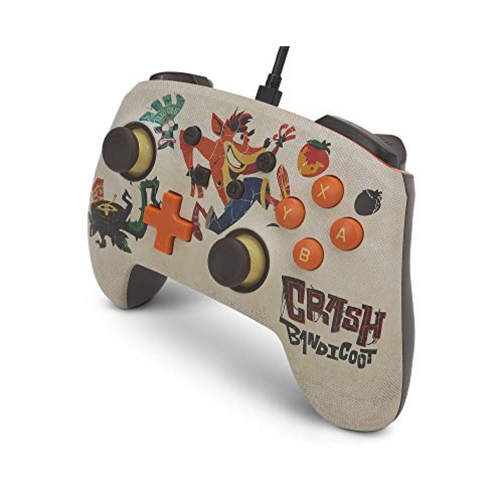 Control Gamer Inalambrico PowerA para Switch Crash Bandicoot