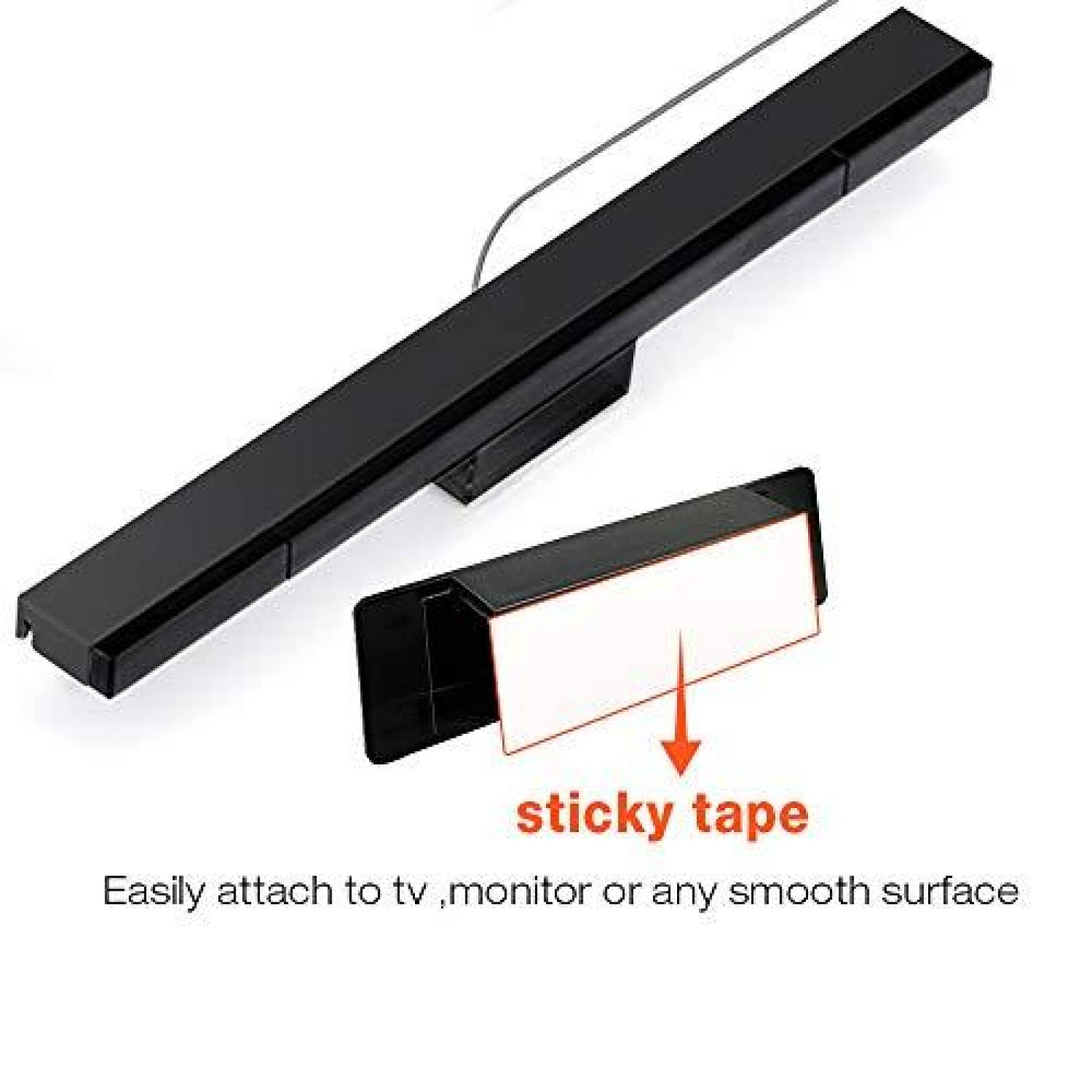 Barra de Sensor SOONORY USB Wii yWii U Portatil -Negro