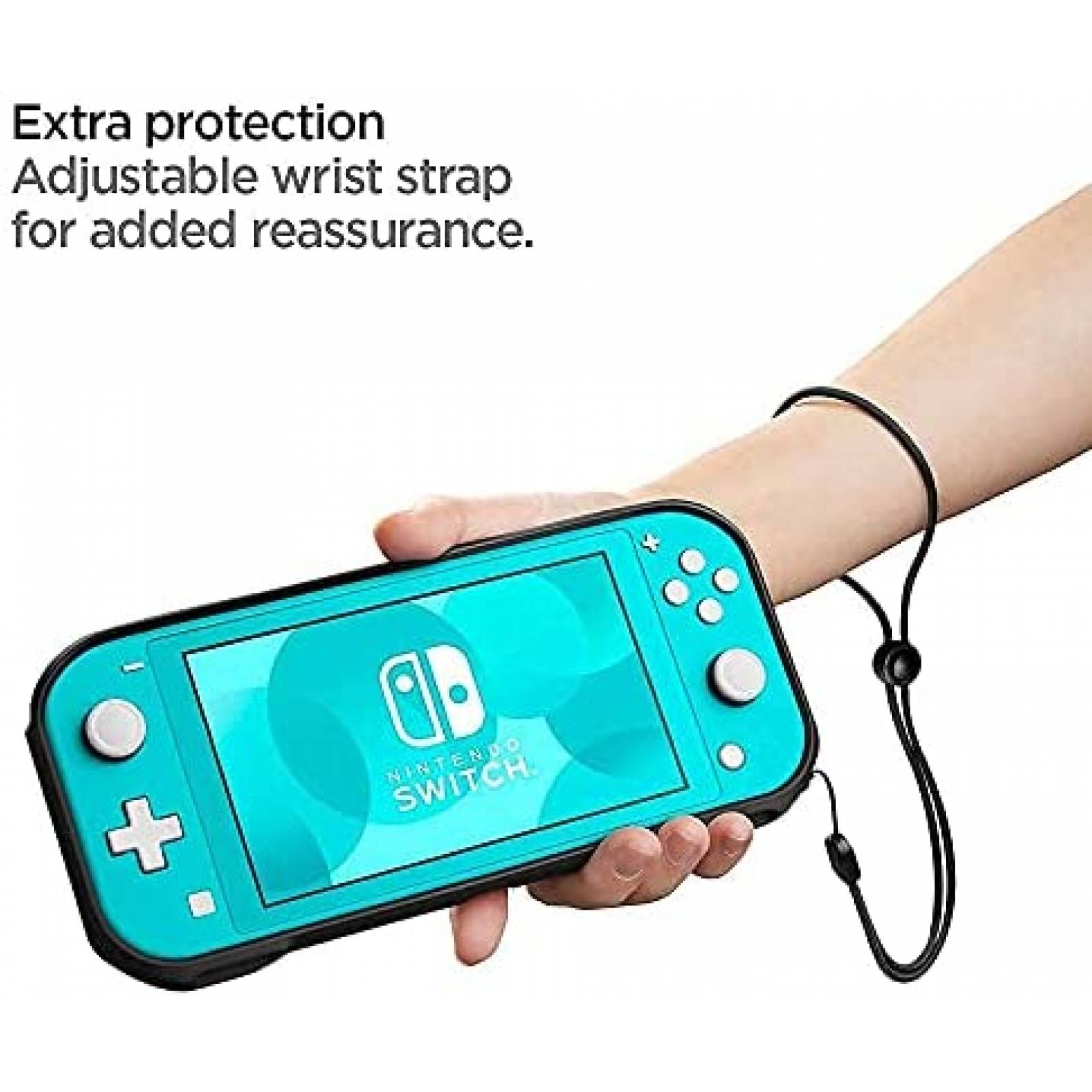 Carcaza Consola Spigen Nintendo Switch Lite Caucho Armadura