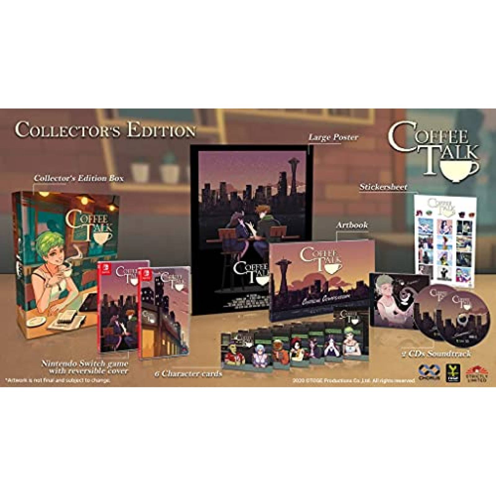 Videojuego Strictly Limited Games Coffee Talk para Switch