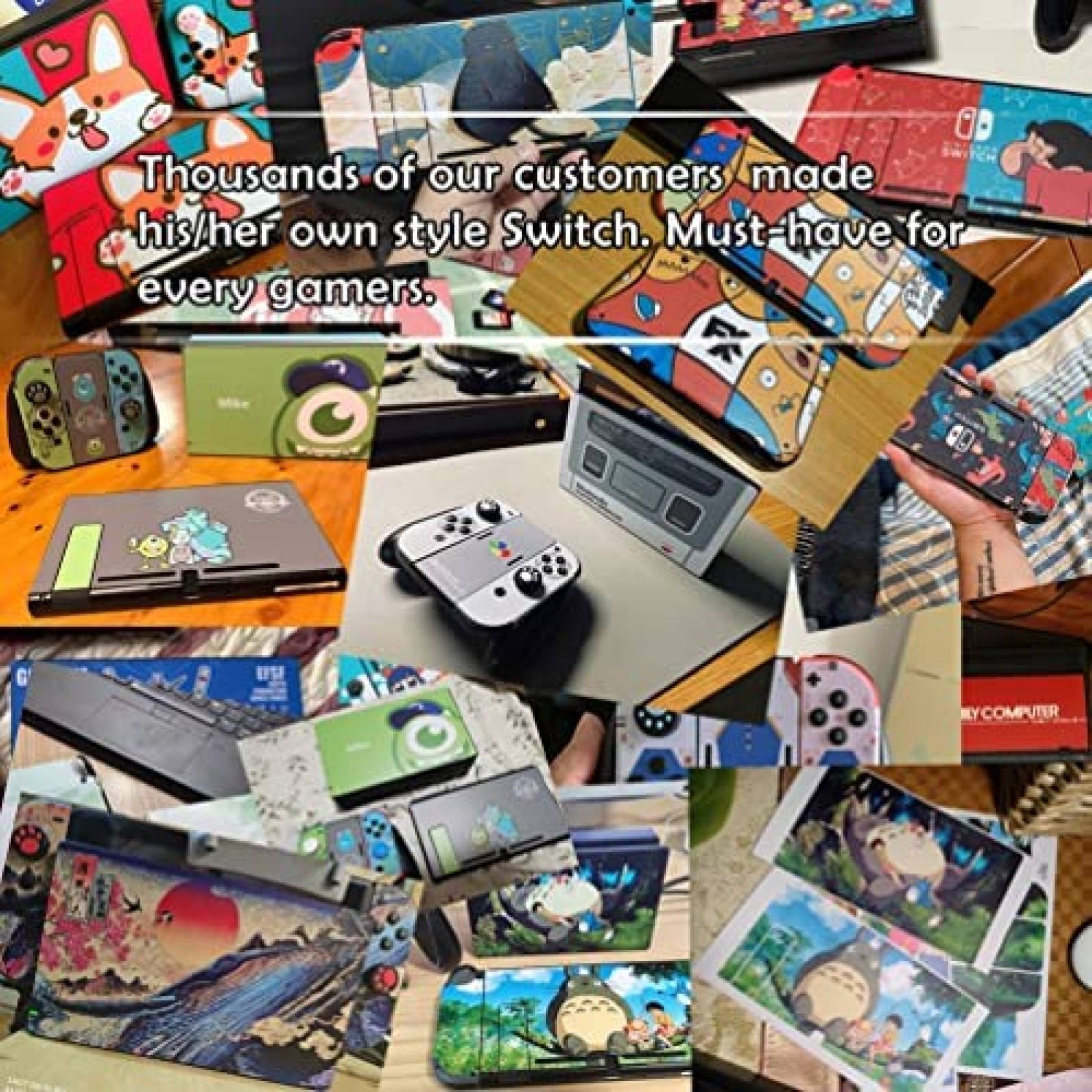 Skin de Vinil p/Consola TANOKAY para Nintendo Switch -GTA