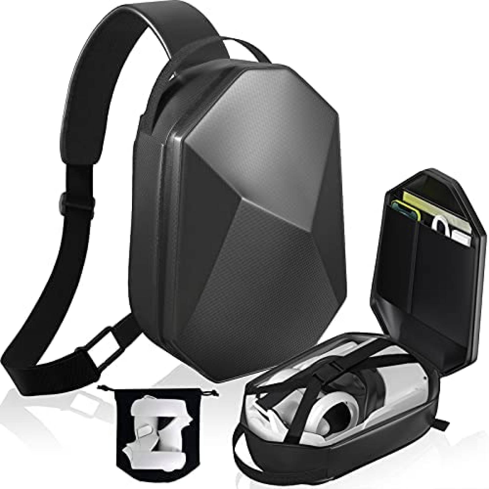 Mochila Lentes VR annapro annapro VR 1 Oculus Ques 2 -Negro