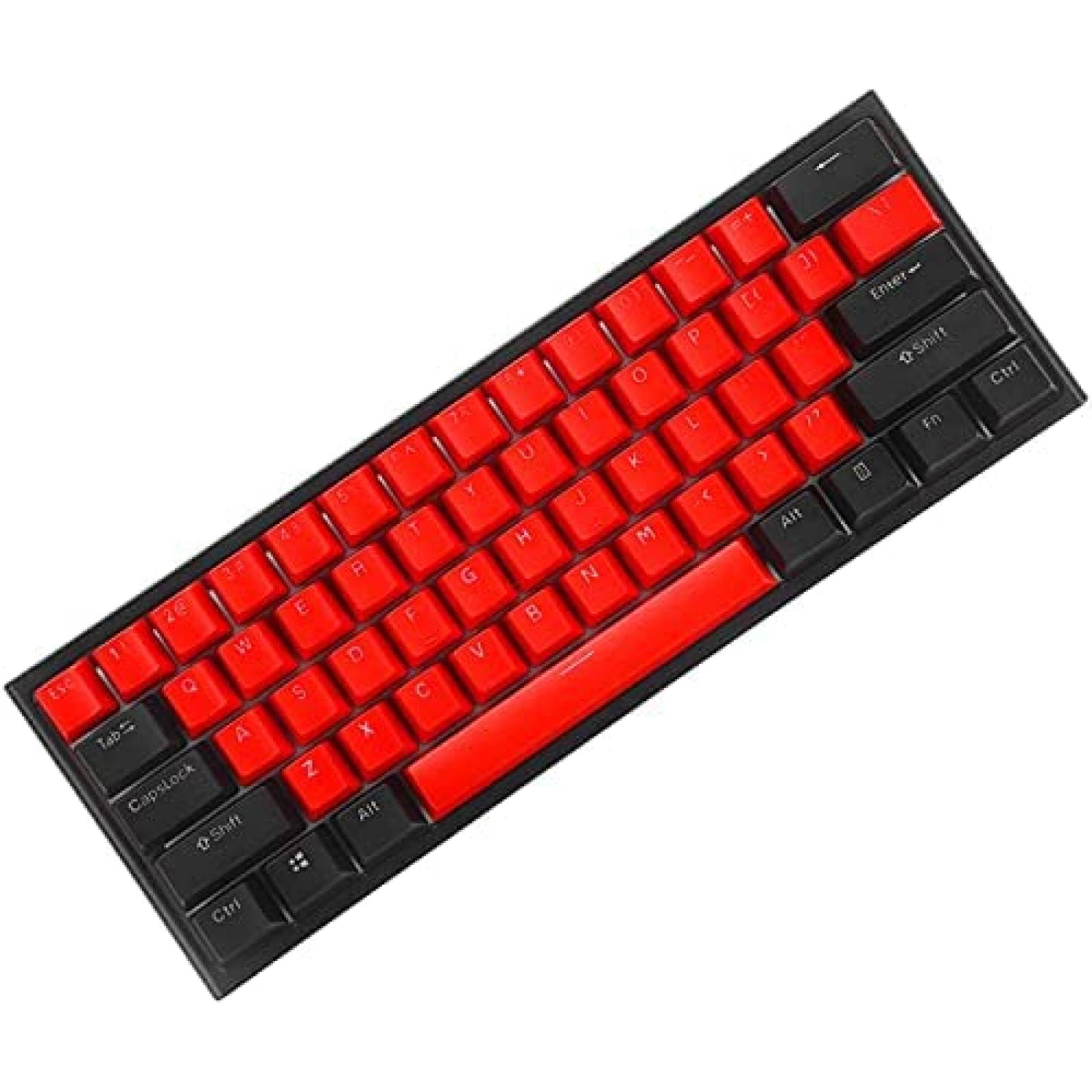 Teclado BOYI Switch Cherry MX con Retroiluminado RGB -Rojo